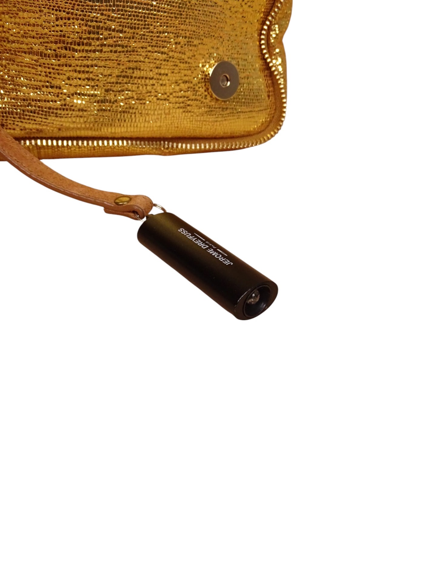 Sac Jérôme Dreyfuss Bobi Lamé Or S