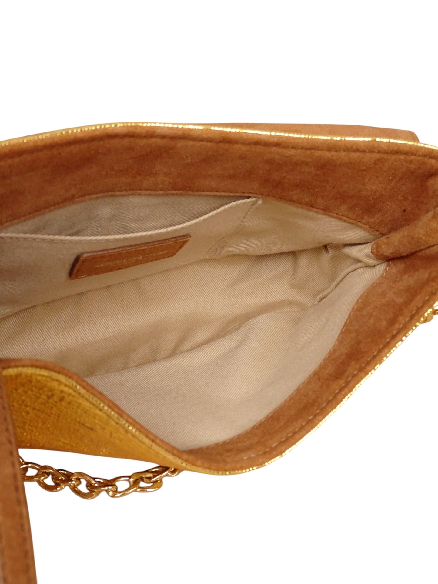 Sac Jérôme Dreyfuss Bobi Lamé Or S