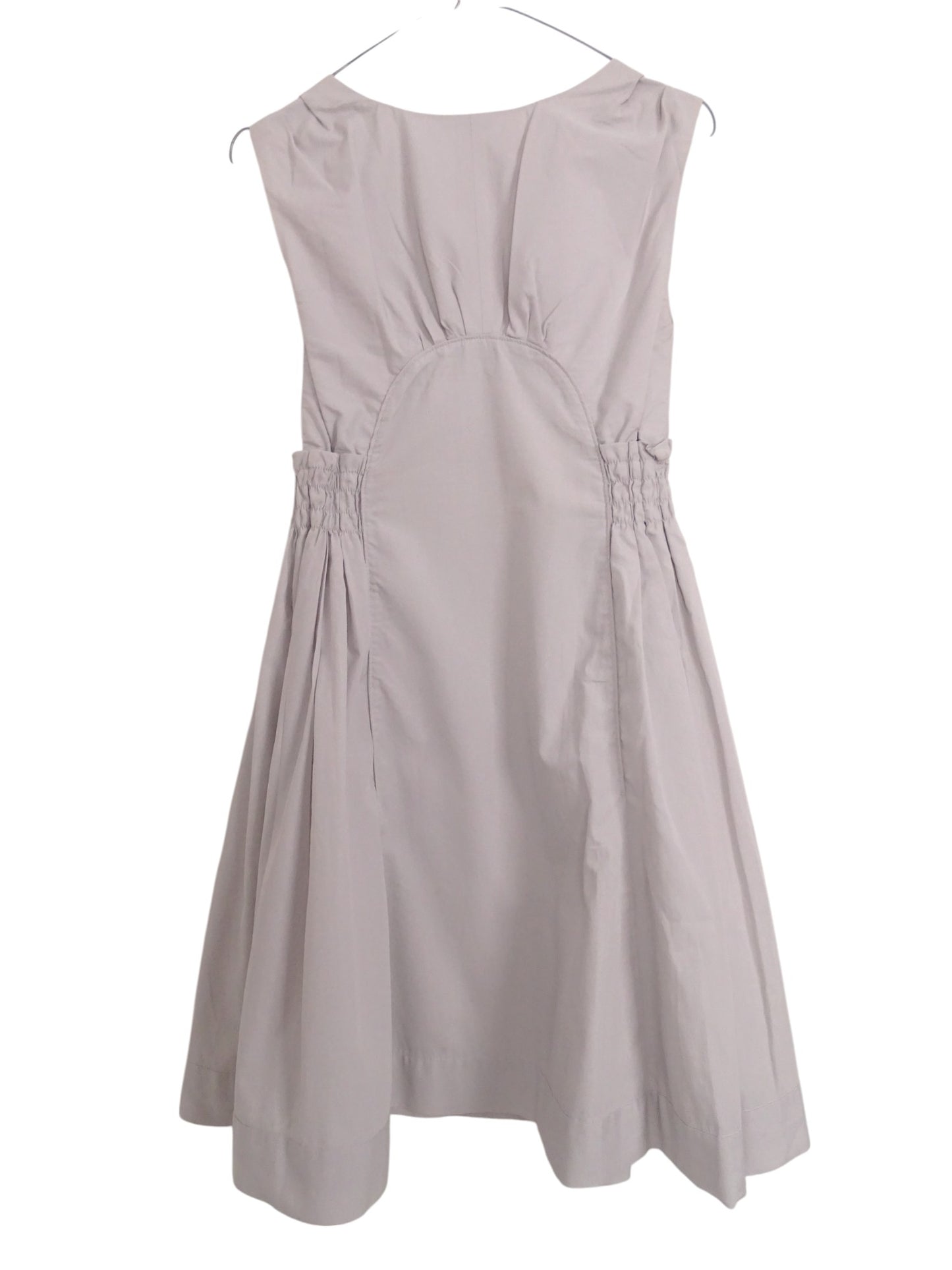 Robe Miu Miu Blanche D’Été Coton Taille S Femme