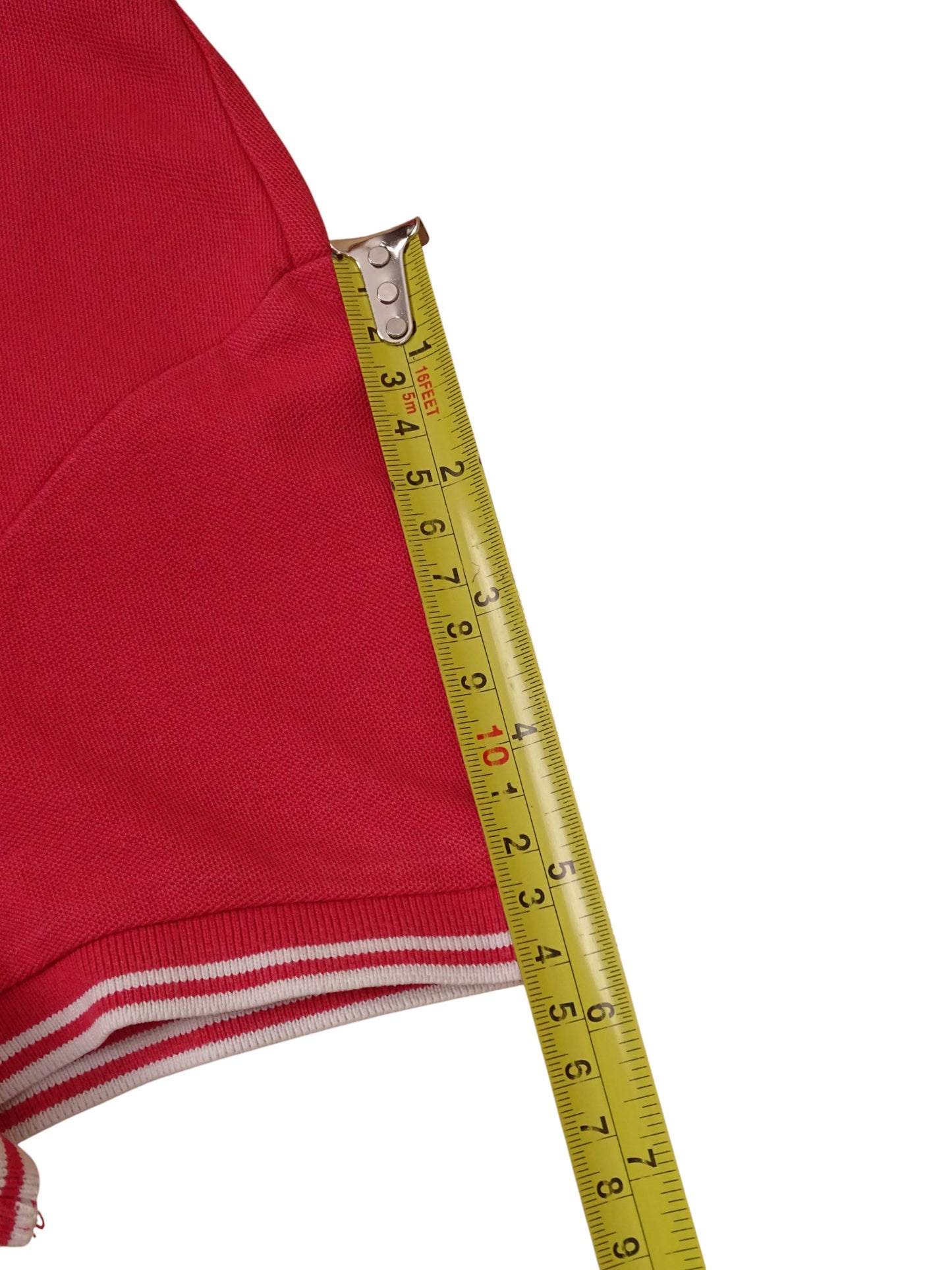 Polo Moncler Rose Saumon M Femme