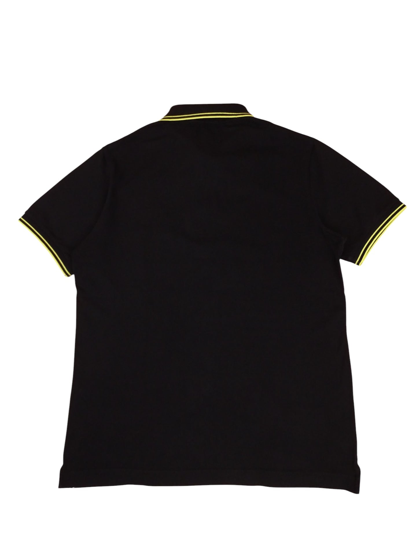 Polo Stone Island Noir Coton M Homme