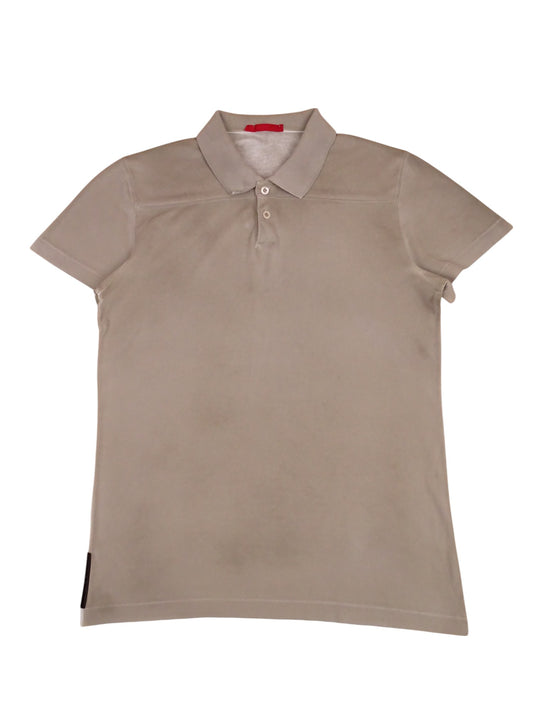 Polo Prada Gris Béton Vintage S Homme