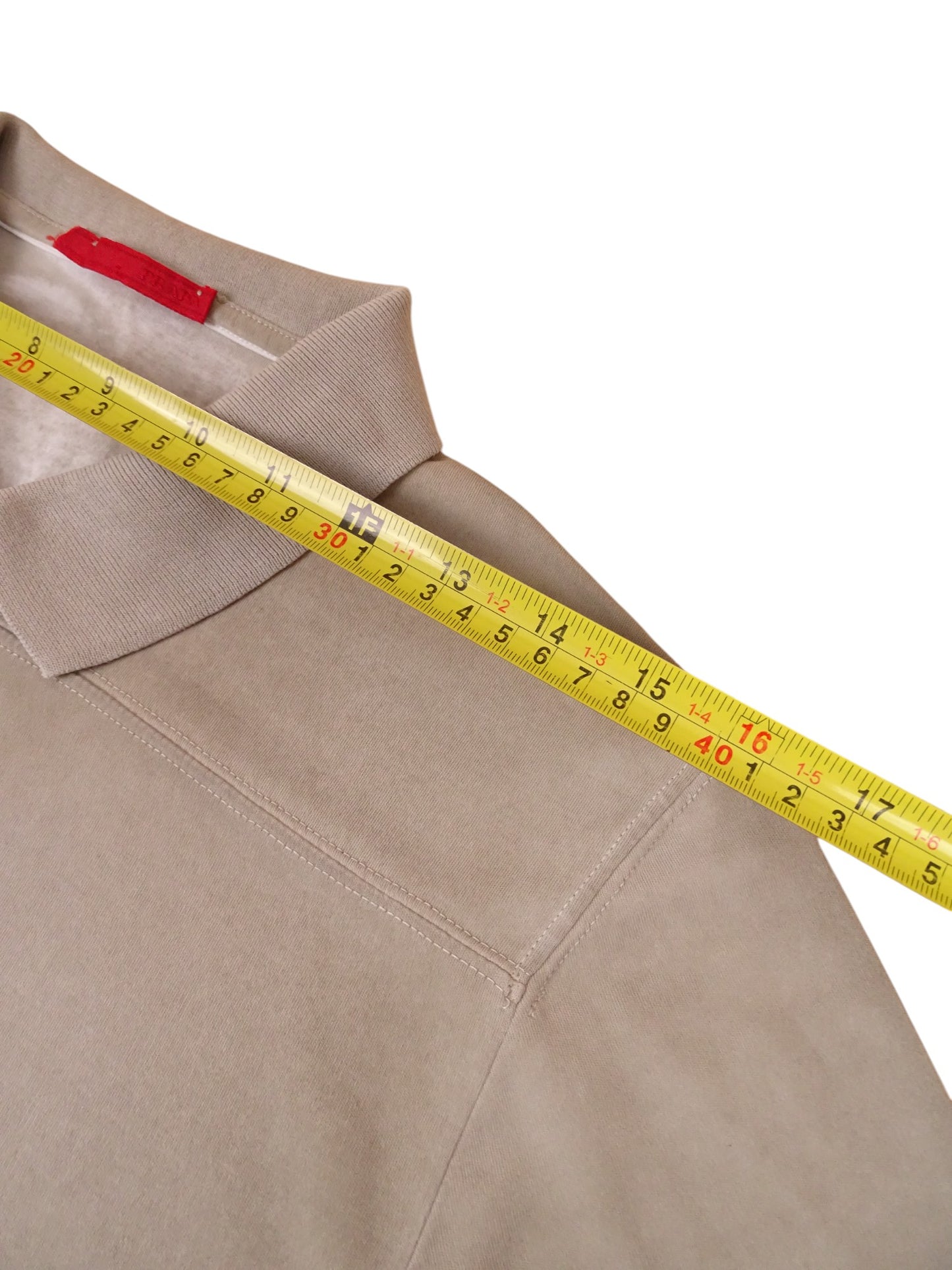 Polo Prada Gris Béton Vintage S Homme