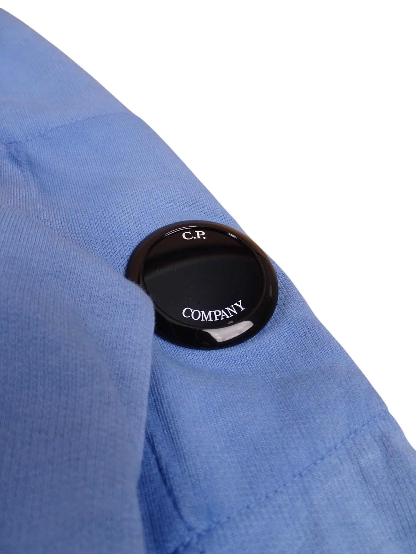 Sweat À Capuche CP Company Vintage Bleu Recoloré L Homme