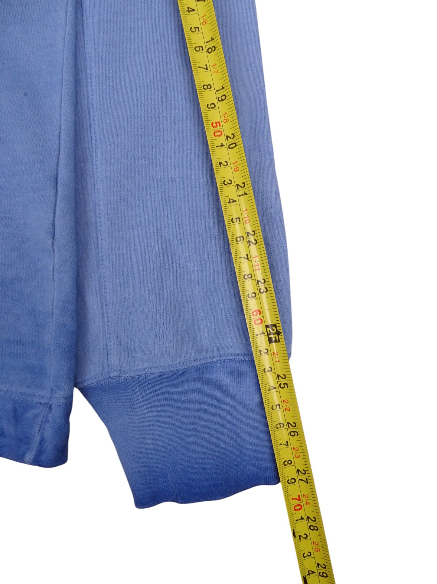 Sweat À Capuche CP Company Vintage Bleu Recoloré L Homme