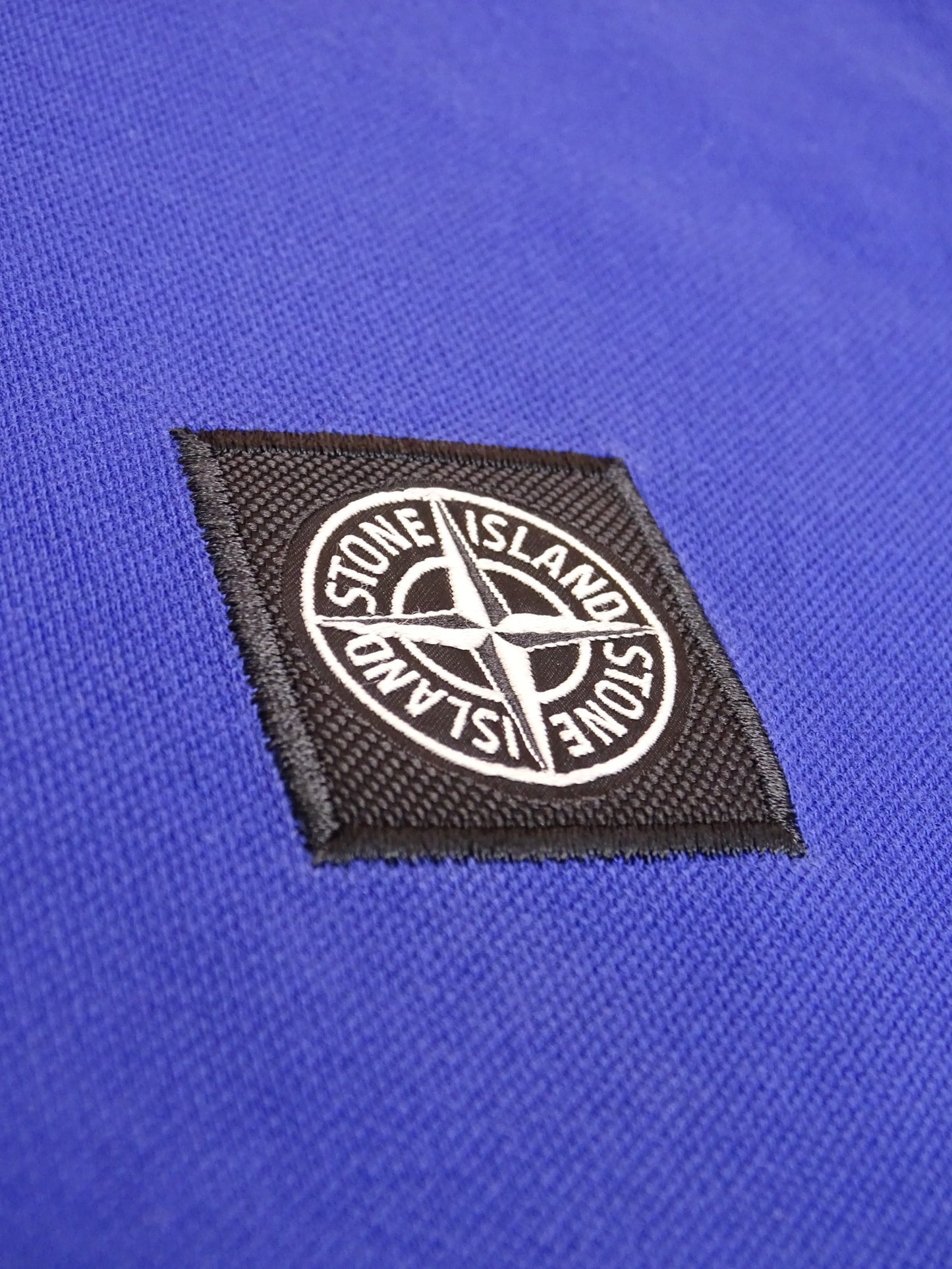 Polo Bleu Stone Island L Homme