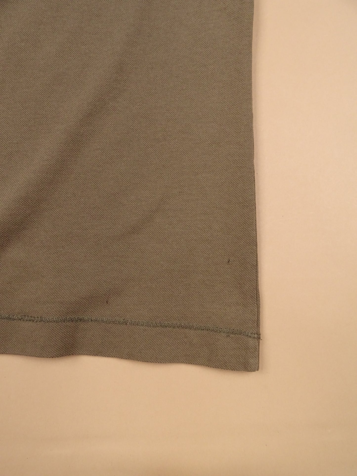 Polo Stone Island Marron M 100% Coton