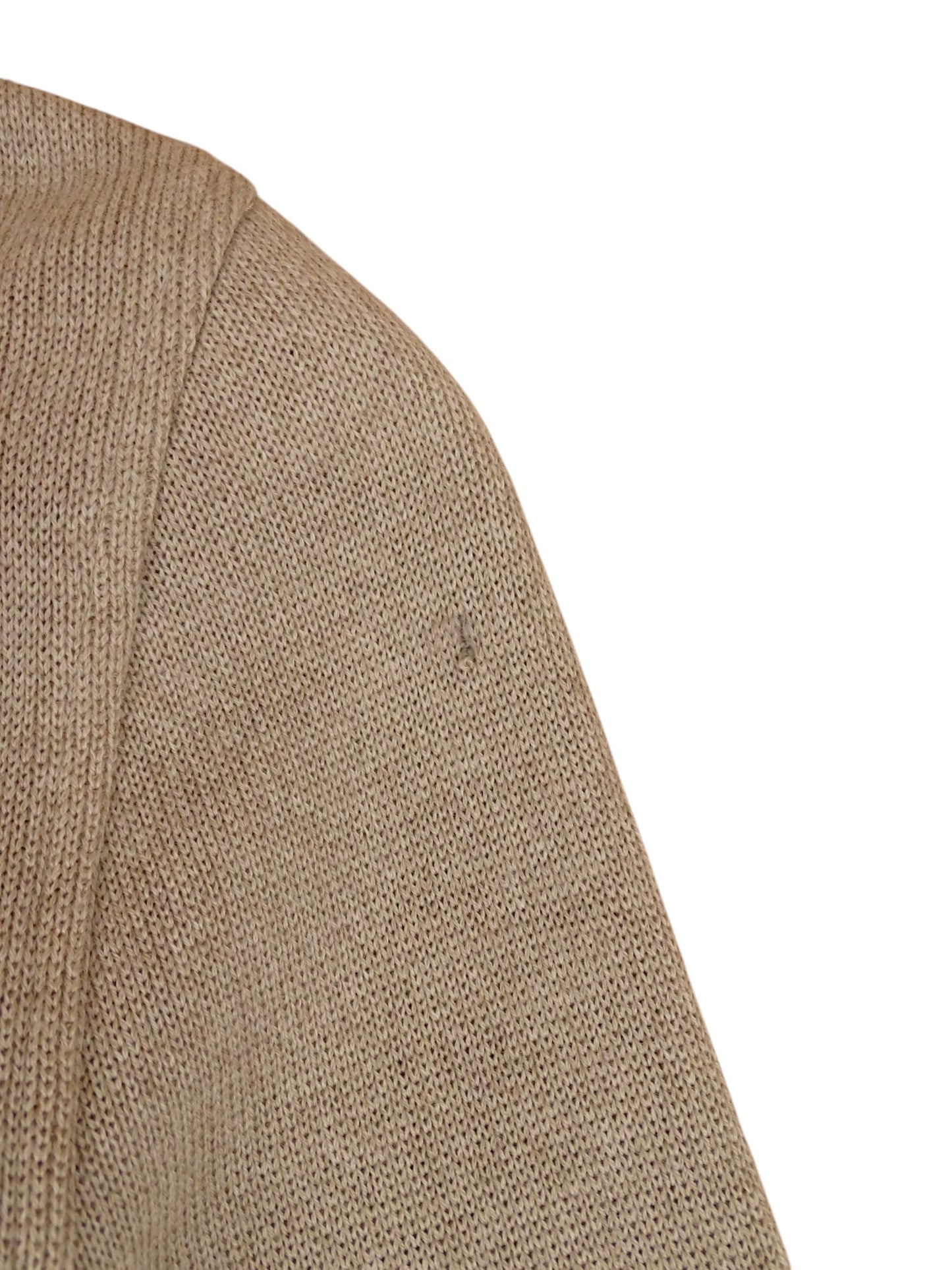 Veste Blazer Burberry Beige L Femme Laine