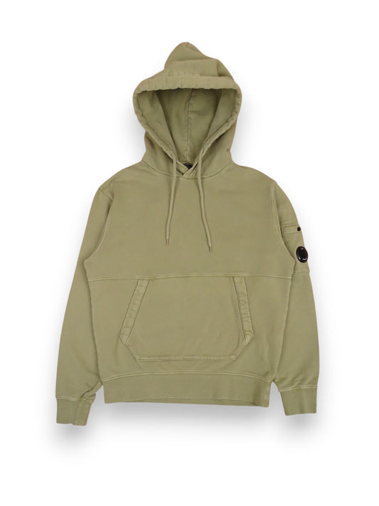 Sweat À Capuche CP Company Kaki M Homme
