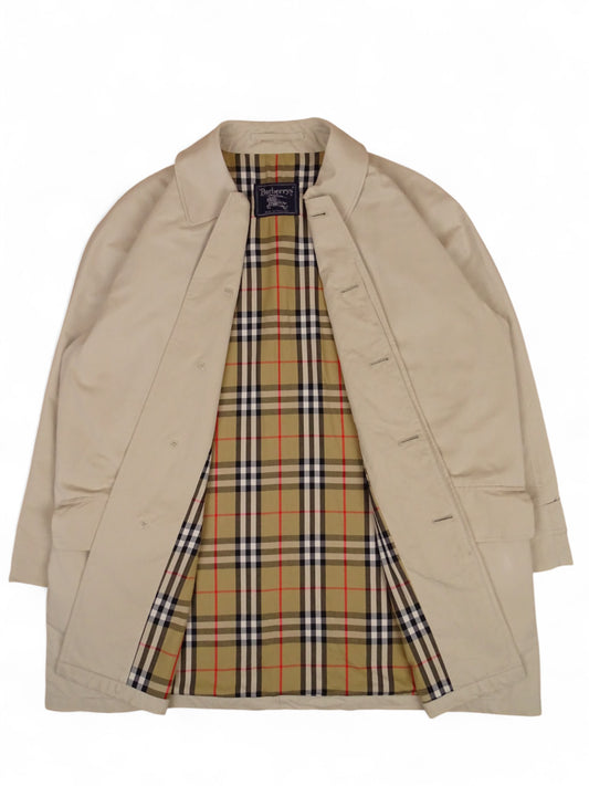 Burberry Trench Beige Vintage Années 90 L/XL Homme