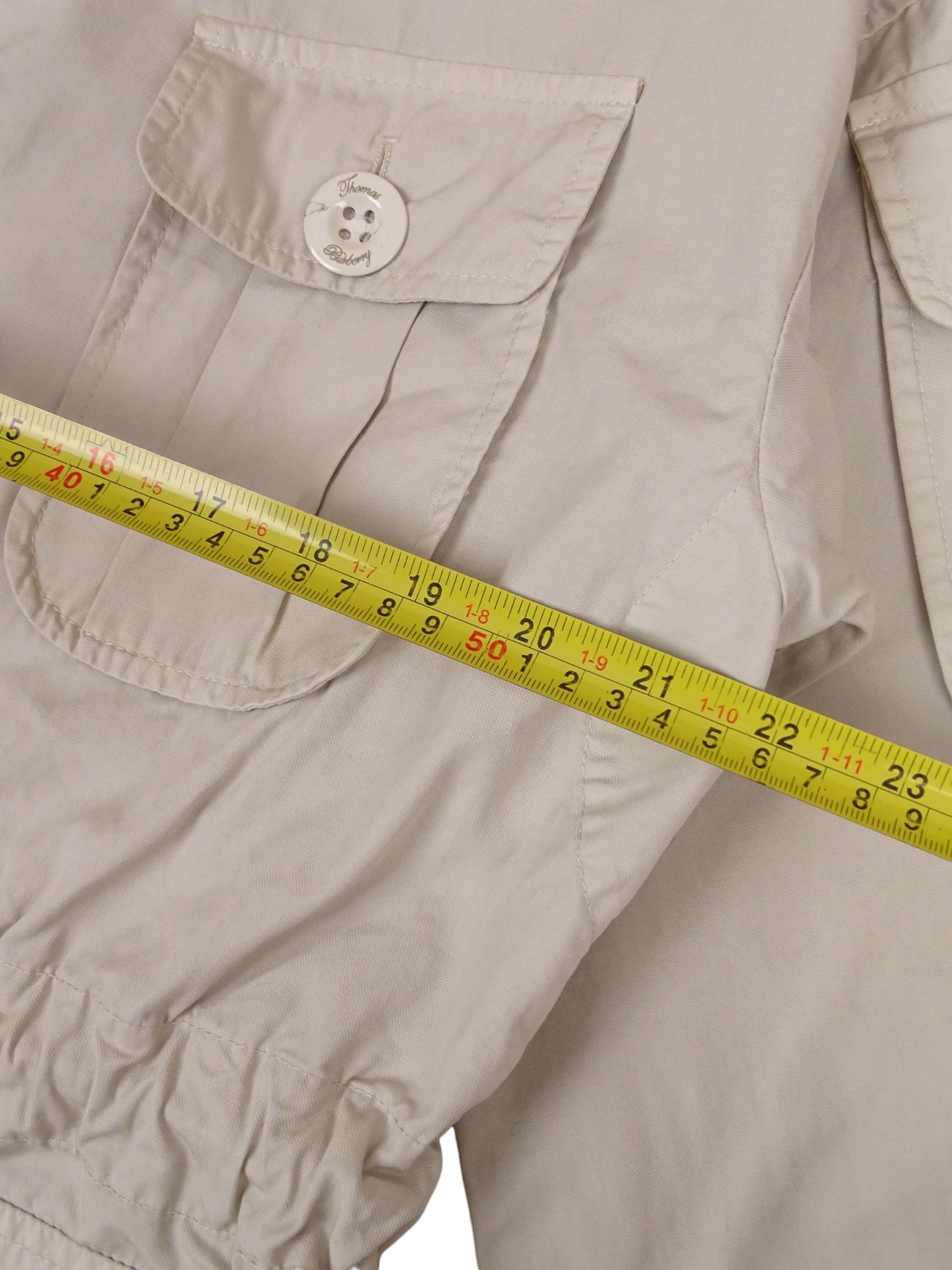 Veste Burberry Coupe-Vent Beige Bleu L Homme