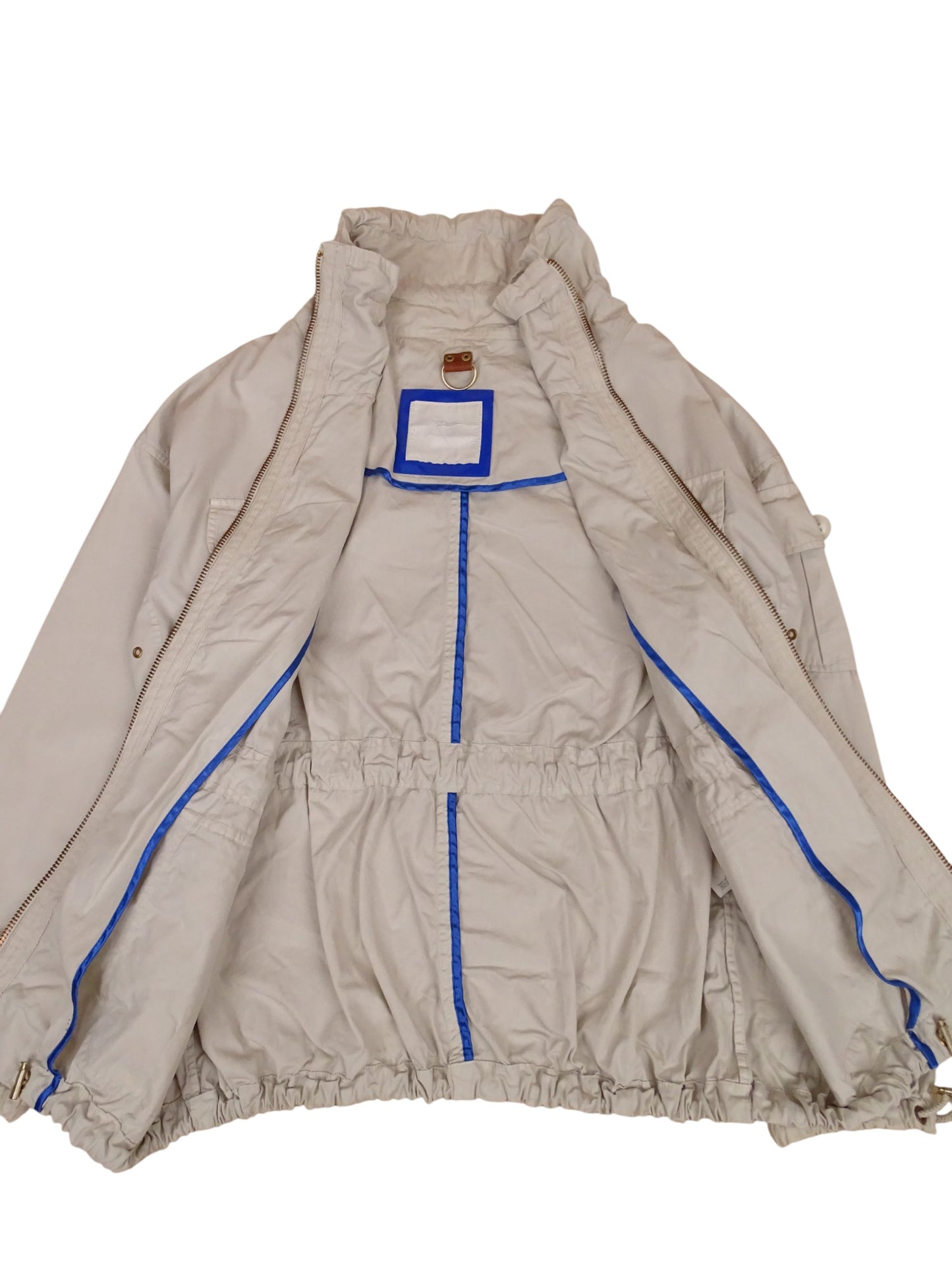 Veste Burberry Coupe-Vent Beige Bleu L Homme