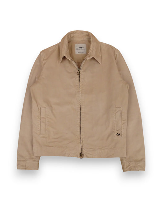 Veste Harrington Burberry Beige M Homme