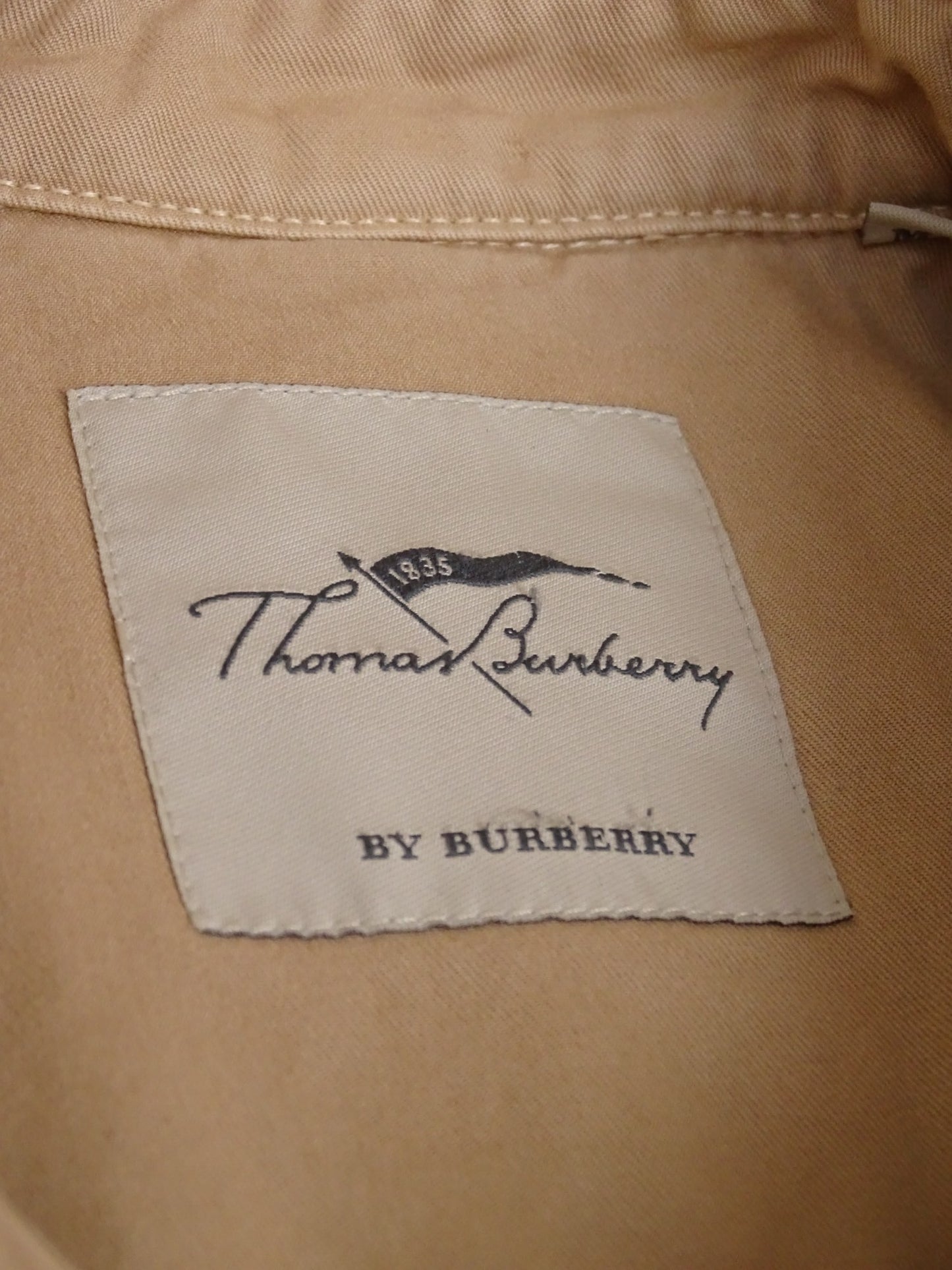 Veste Harrington Burberry Beige M Homme