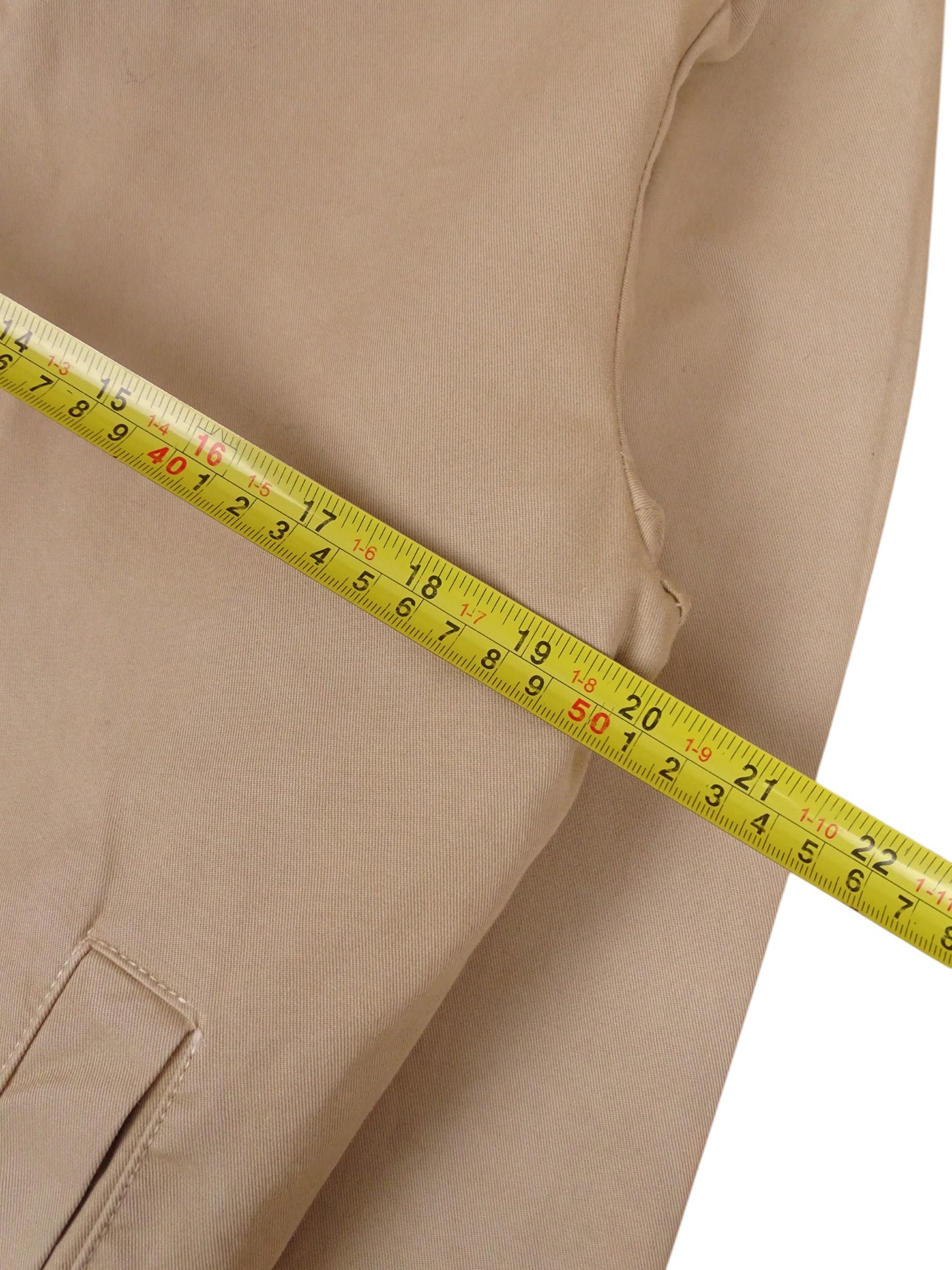 Veste Harrington Burberry Beige M Homme
