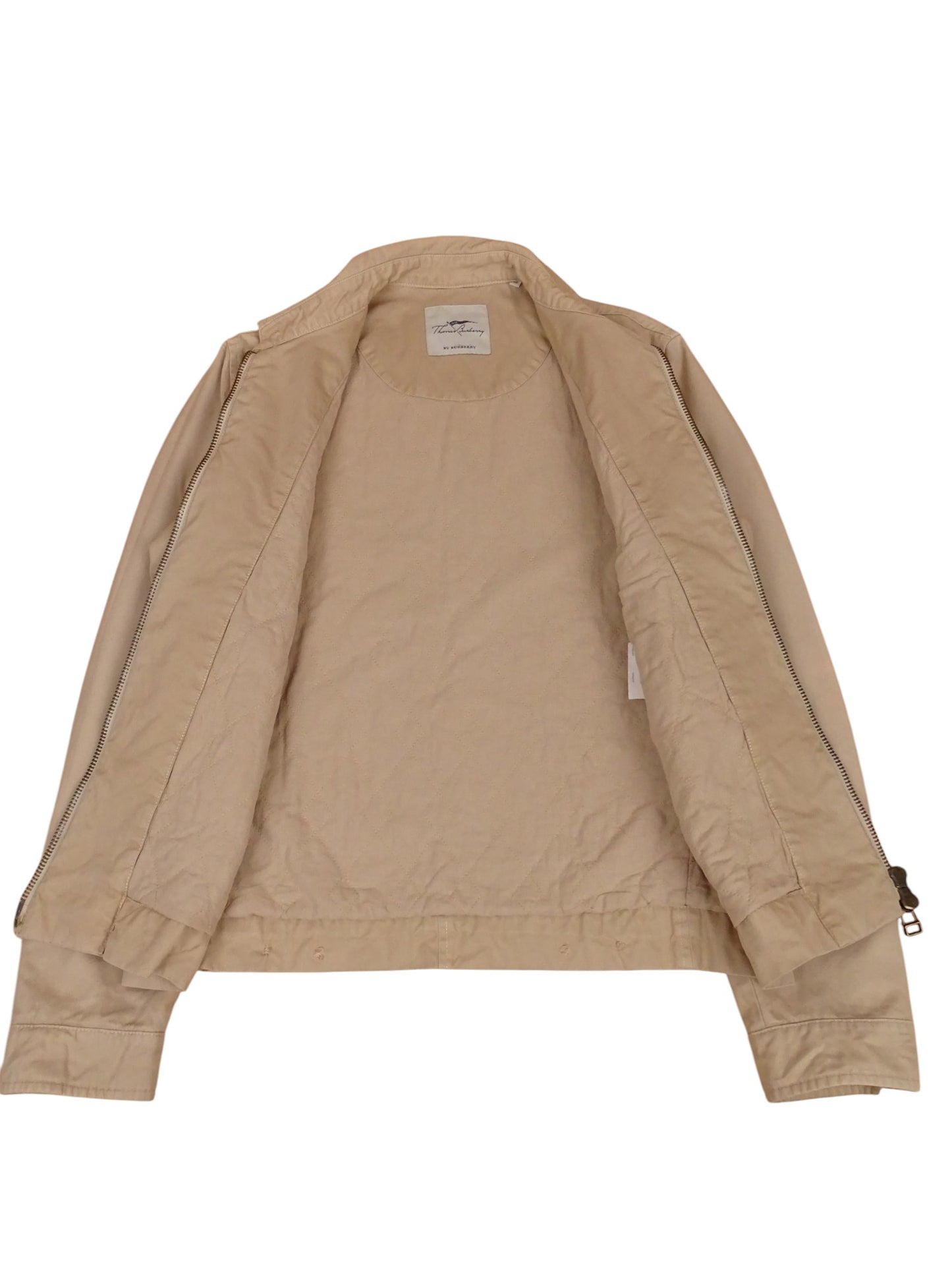 Veste Harrington Burberry Beige M Homme