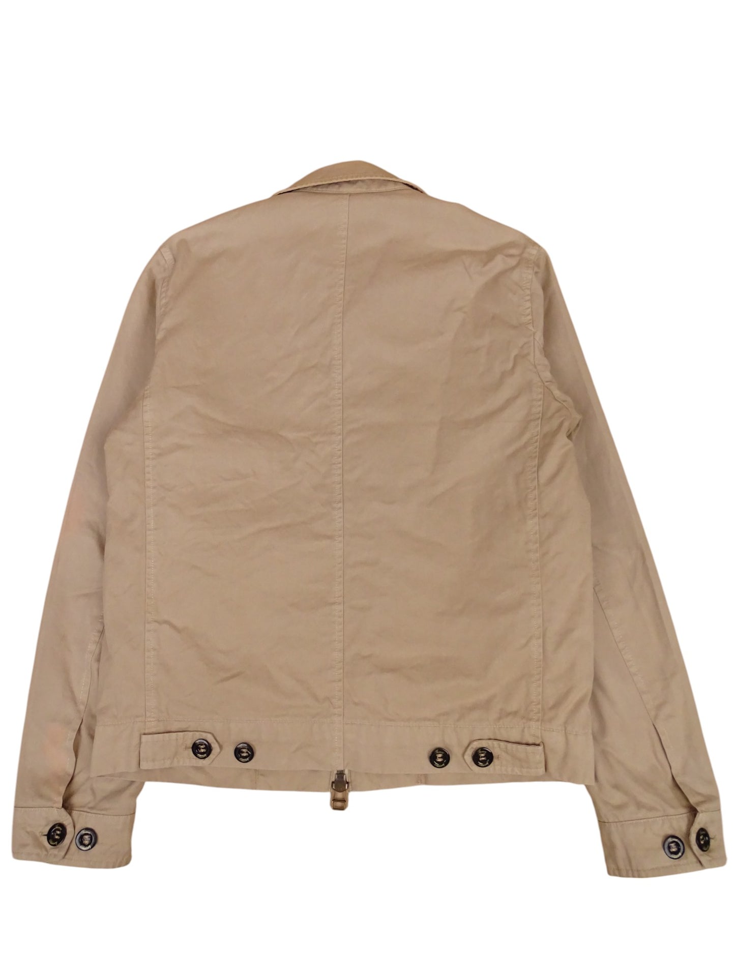 Veste Harrington Burberry Beige M Homme
