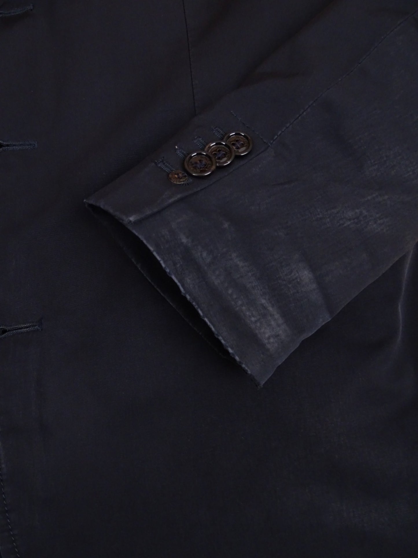 Manteau Moncler Claude Bleu Marine Matelassé XL Homme