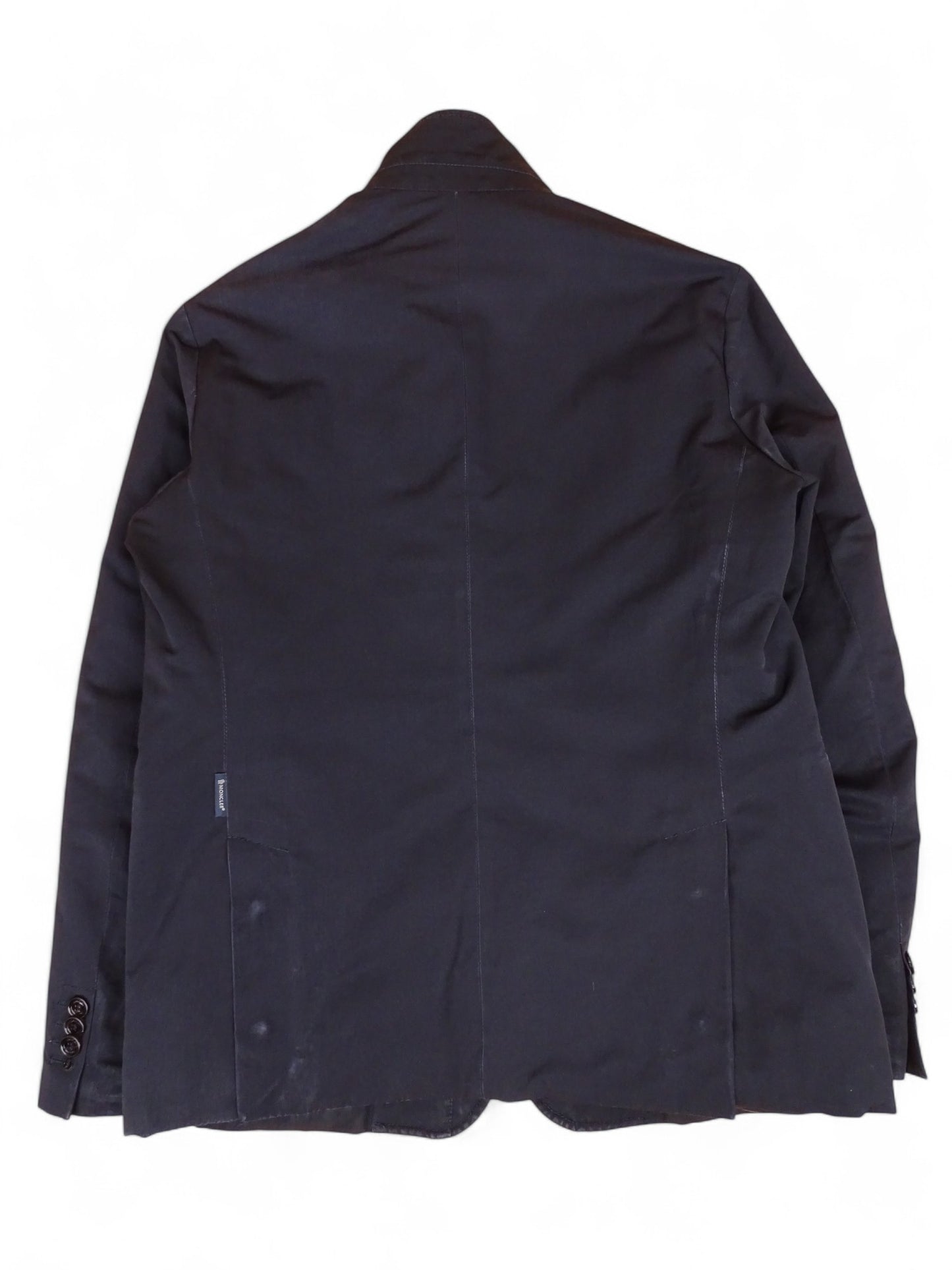 Manteau Moncler Claude Bleu Marine Matelassé XL Homme