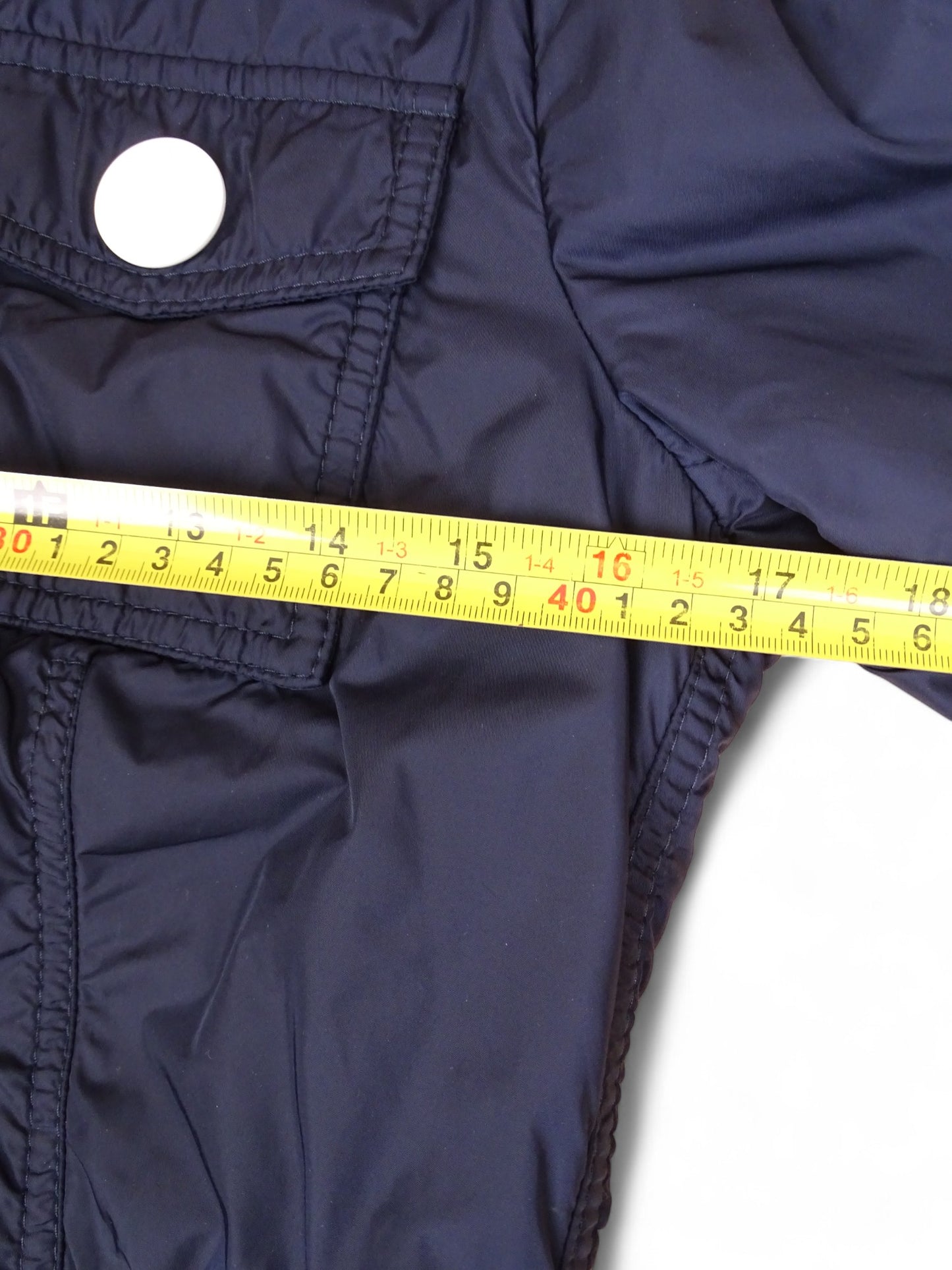 Veste Moncler Comme Neuf "Maryse" Bleu Marine M Femme