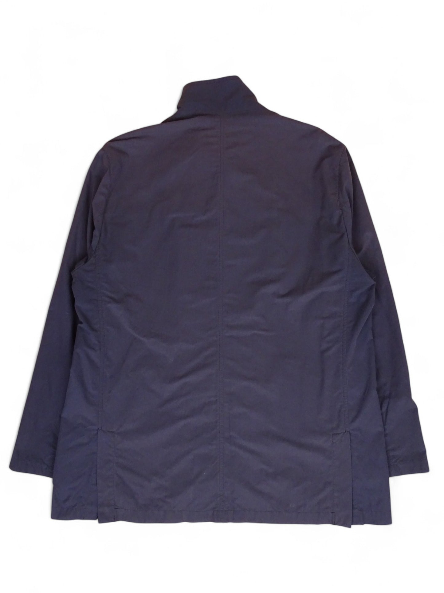 Burberry Manteau Long Bleu Marine/Beige XL Homme