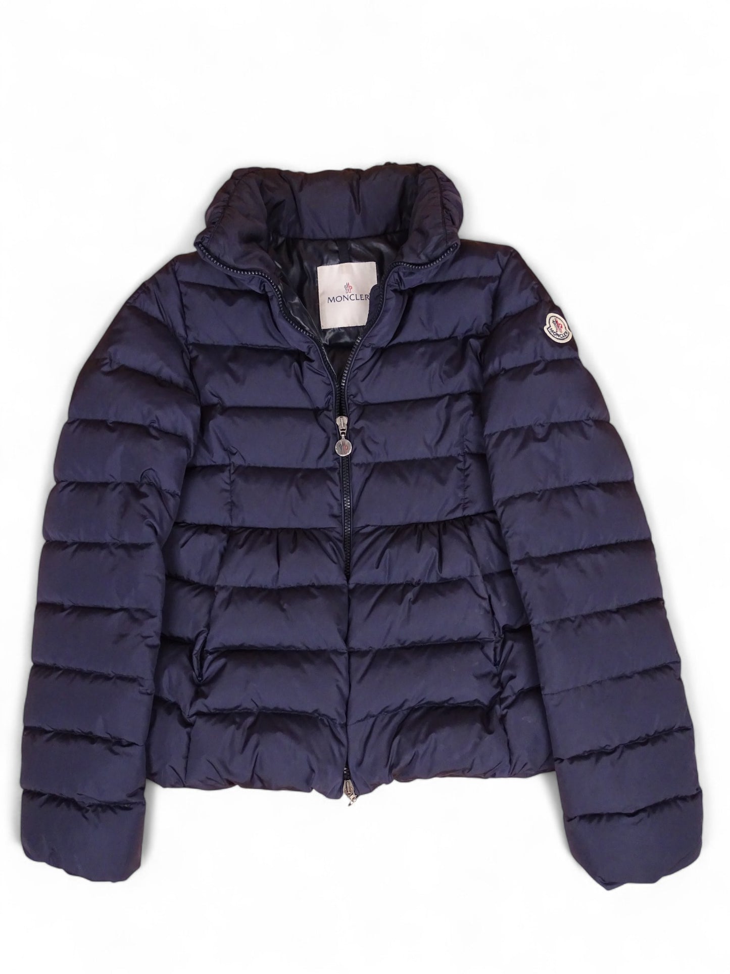 Doudoune Moncler Bleu Marine S Femme