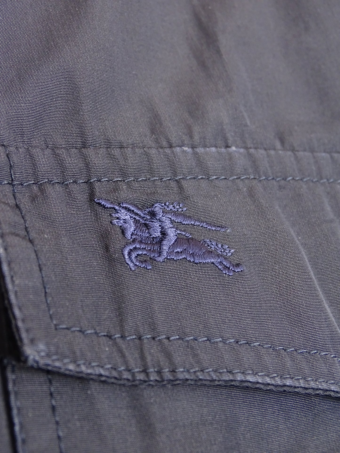 Burberry Manteau Long Noir L Homme