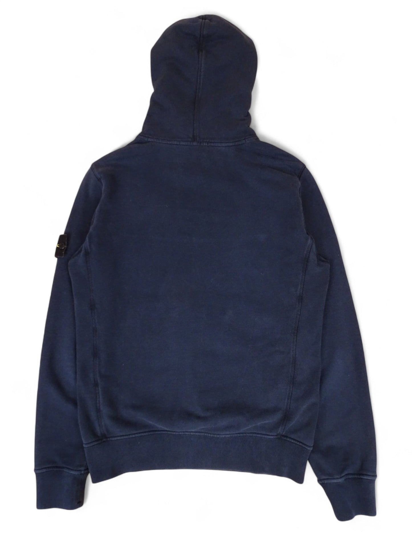 Pull À Capuche Stone Island Bleu Marine S Homme