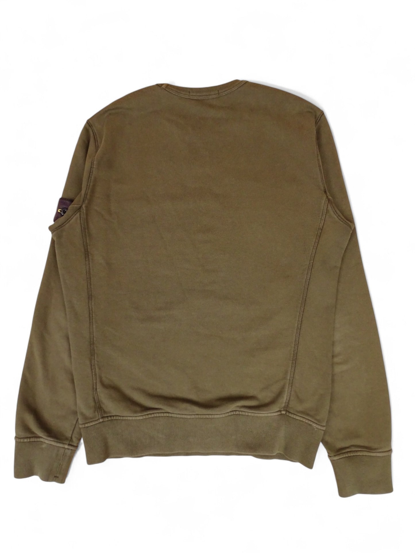 Pull Stone Island Kaki M Homme Coton