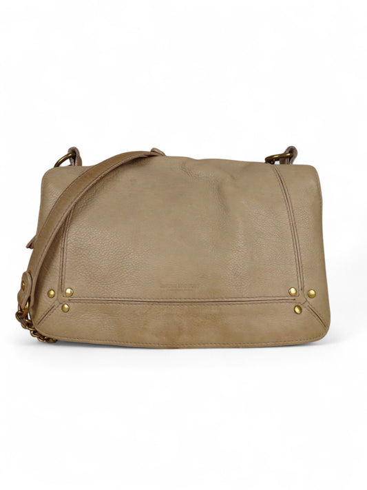 Sac Jérôme Dreyfuss Bobi M Cuir Beige