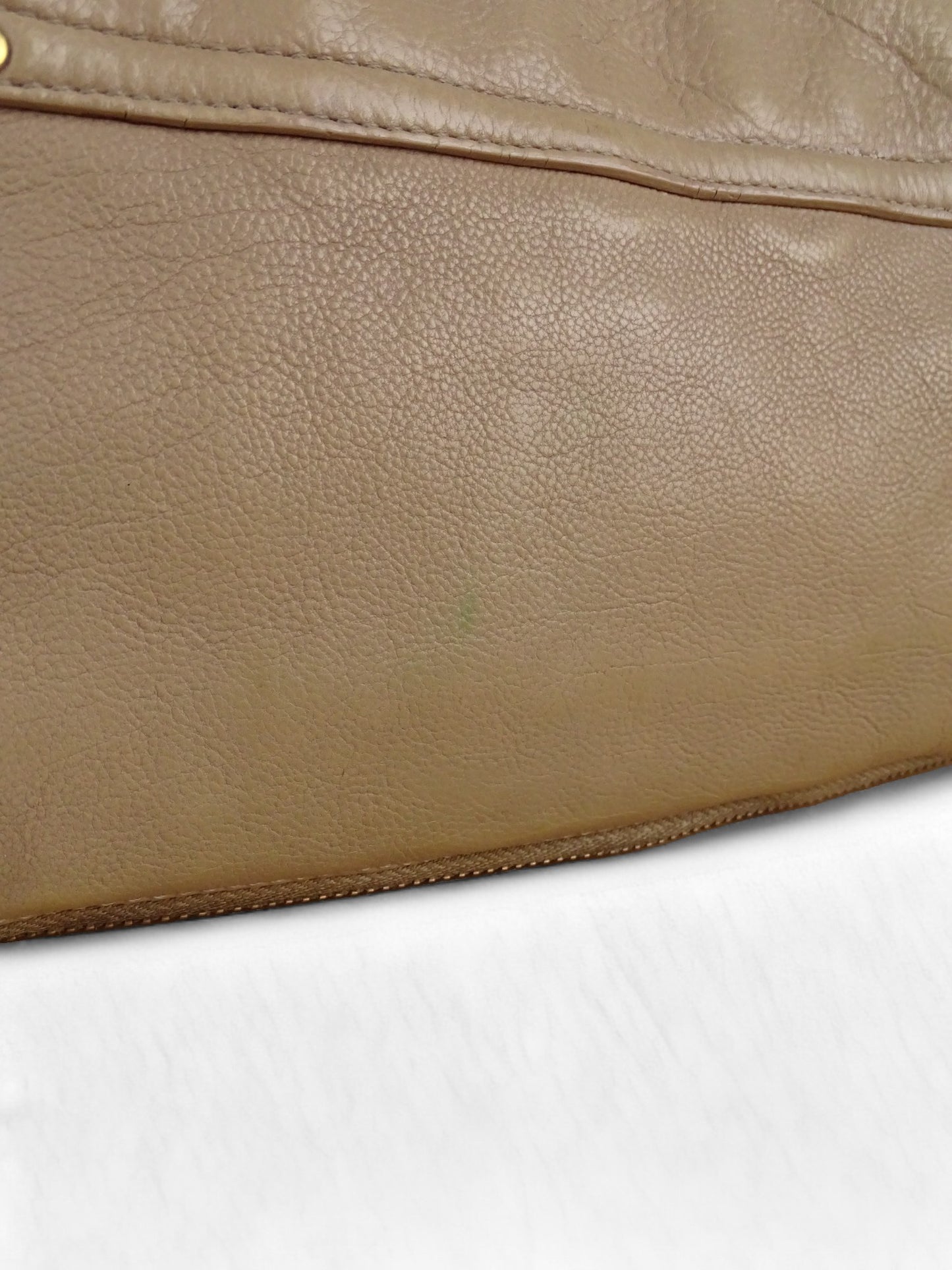 Sac Jérôme Dreyfuss Bobi M Cuir Beige