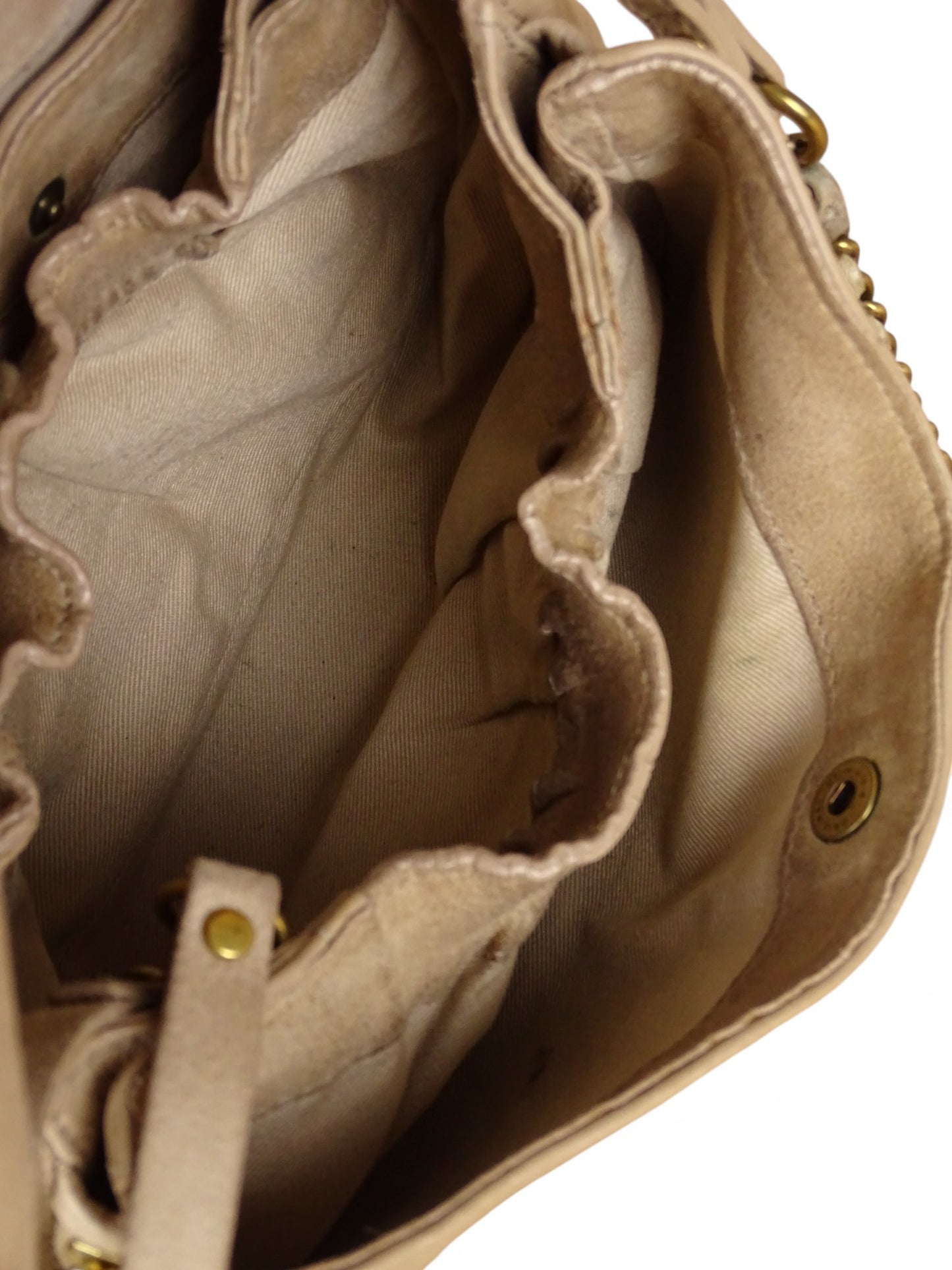 Sac Jérôme Dreyfuss Bobi M Cuir Beige