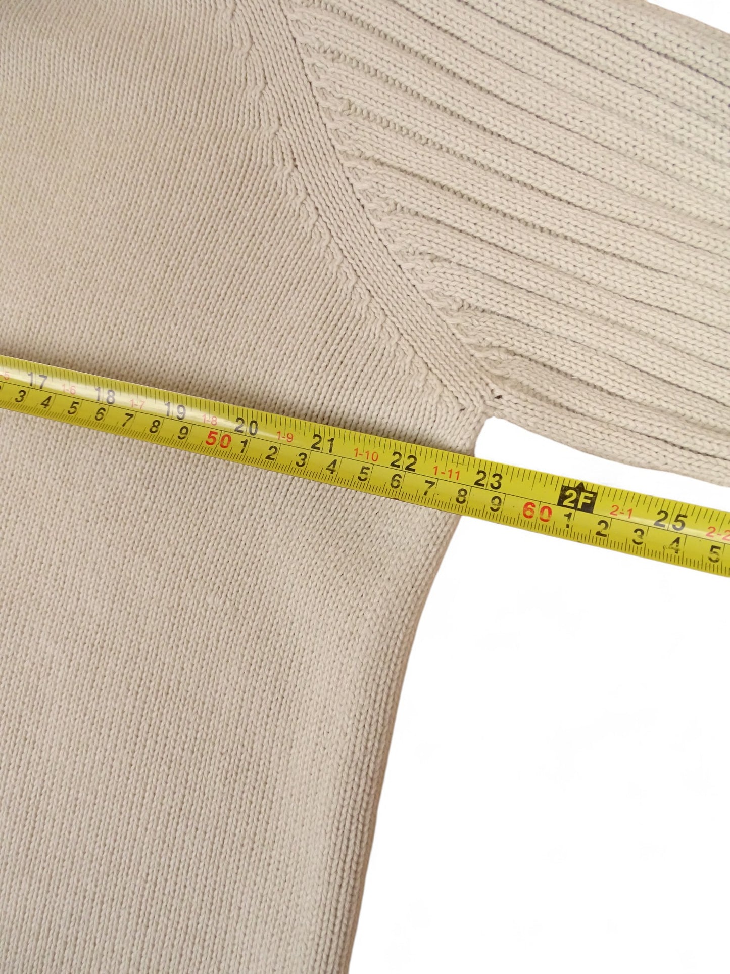 Burberry Sweat Zippé Coton Beige XL