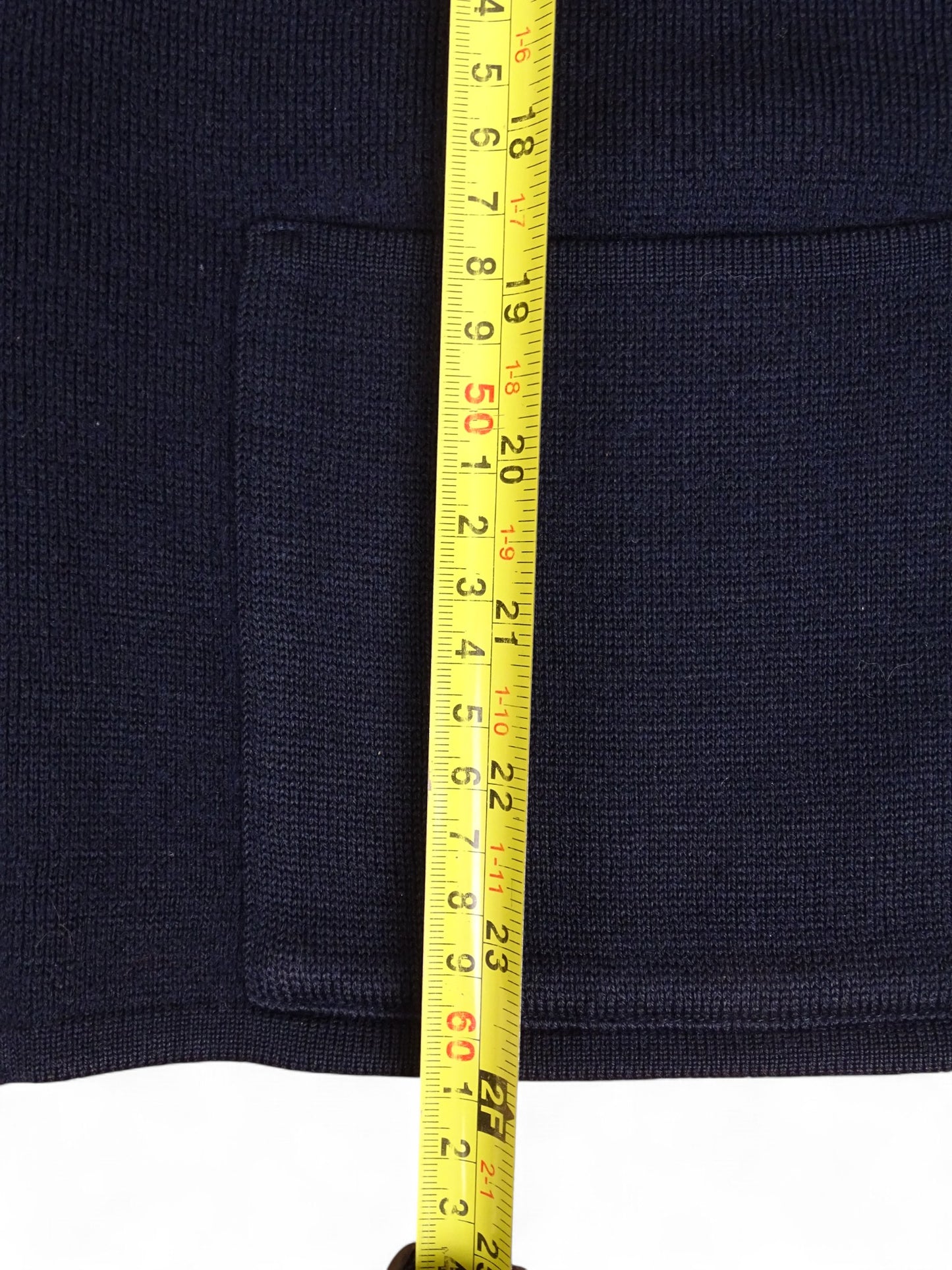 Burberry Cardigan Laine Bleu Marine S/M