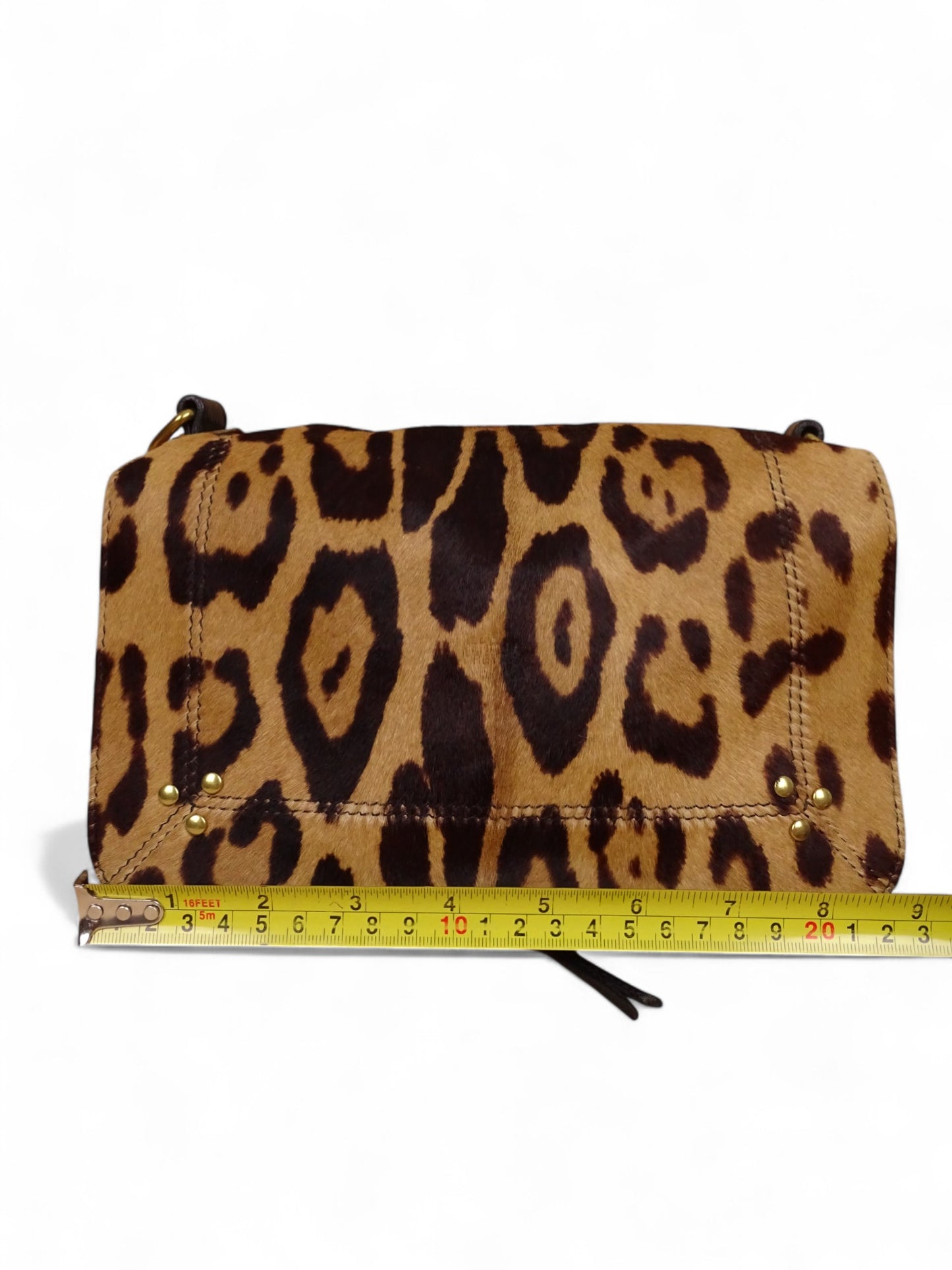 Jérôme Dreyfuss Sac Bobi S Léopard Cuir de Veau Façon Poulain Pony Hair
