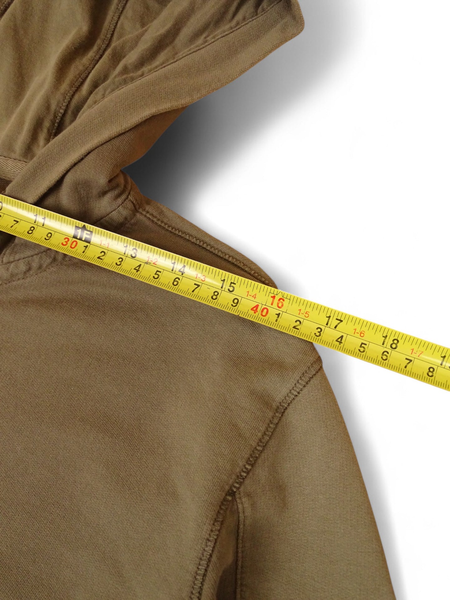 C.P. Company Sweat Zippé Capuche Kaki S