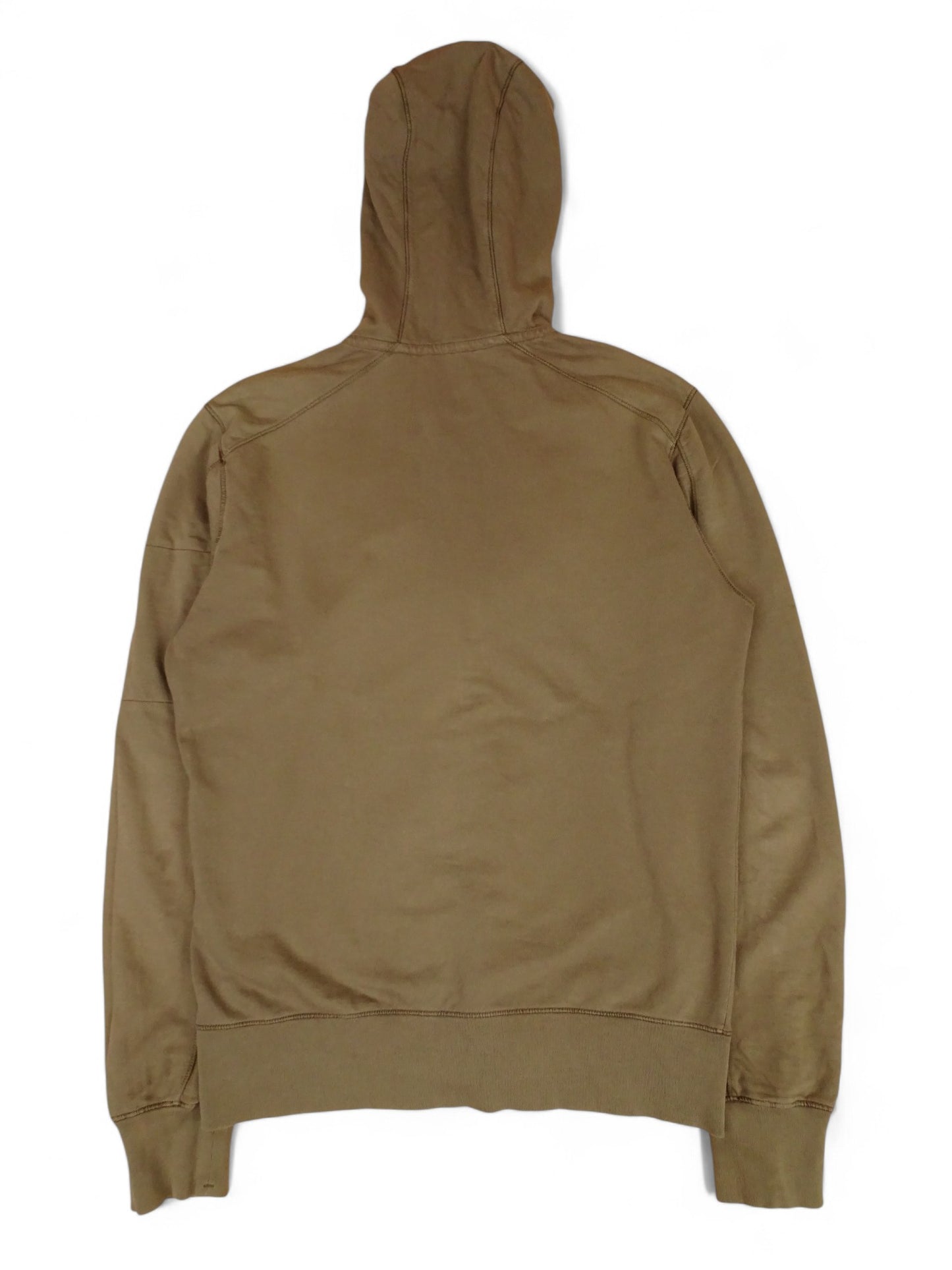 C.P. Company Sweat Zippé Capuche Kaki S