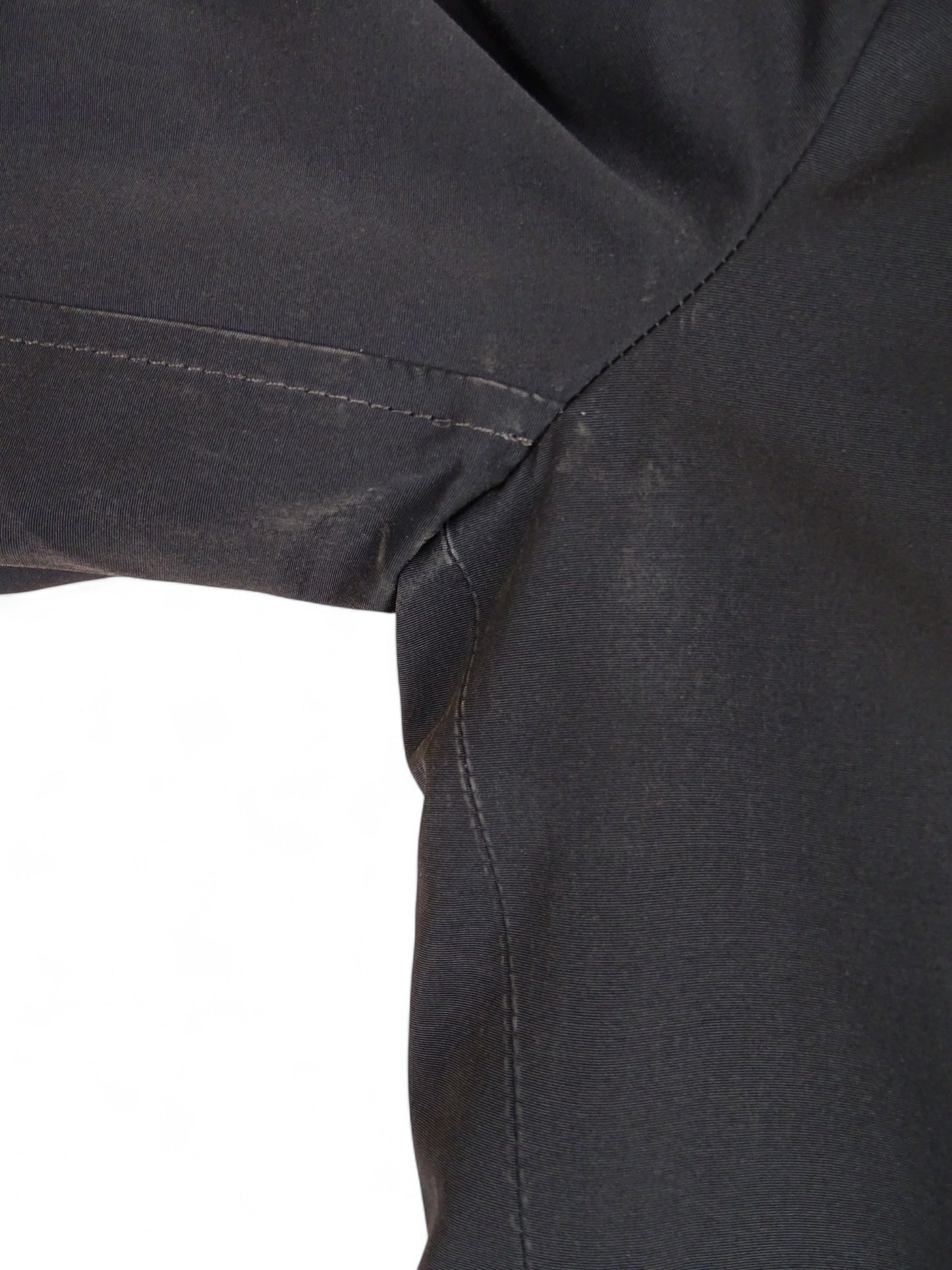 Moncler Manteau Trench Long Matelassé Noir XXL Homme