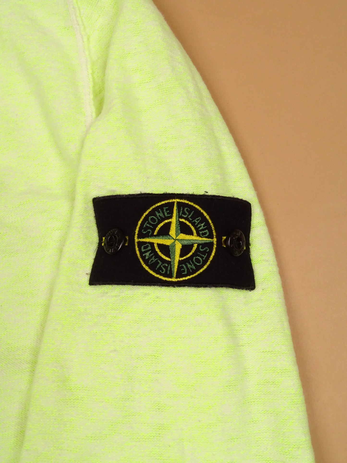 NEUF - Sweat Zippé S Stone Island Jaune