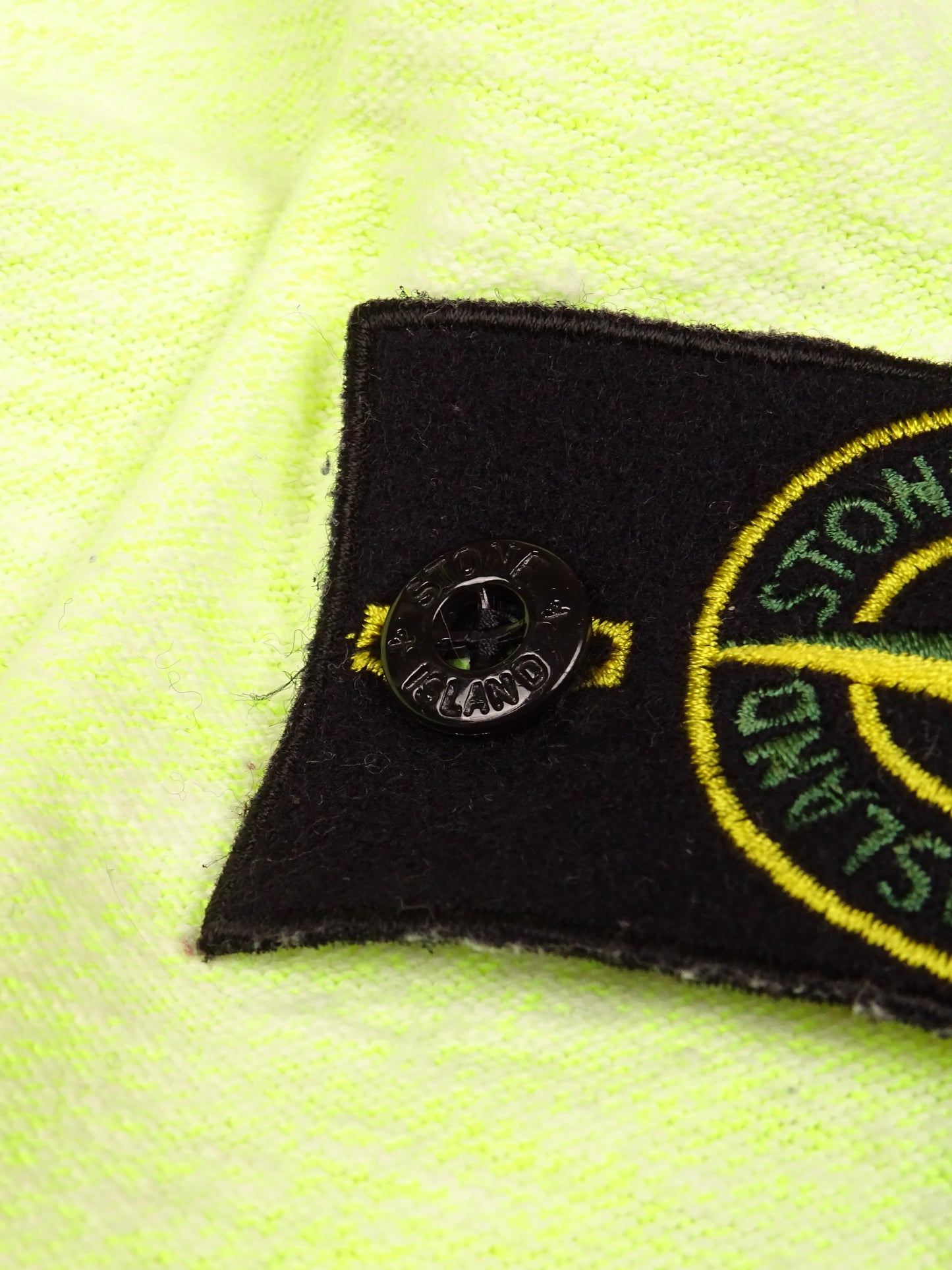 NEUF - Sweat Zippé S Stone Island Jaune