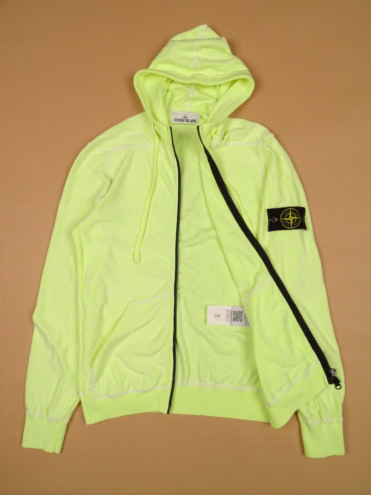 NEUF - Sweat Zippé S Stone Island Jaune