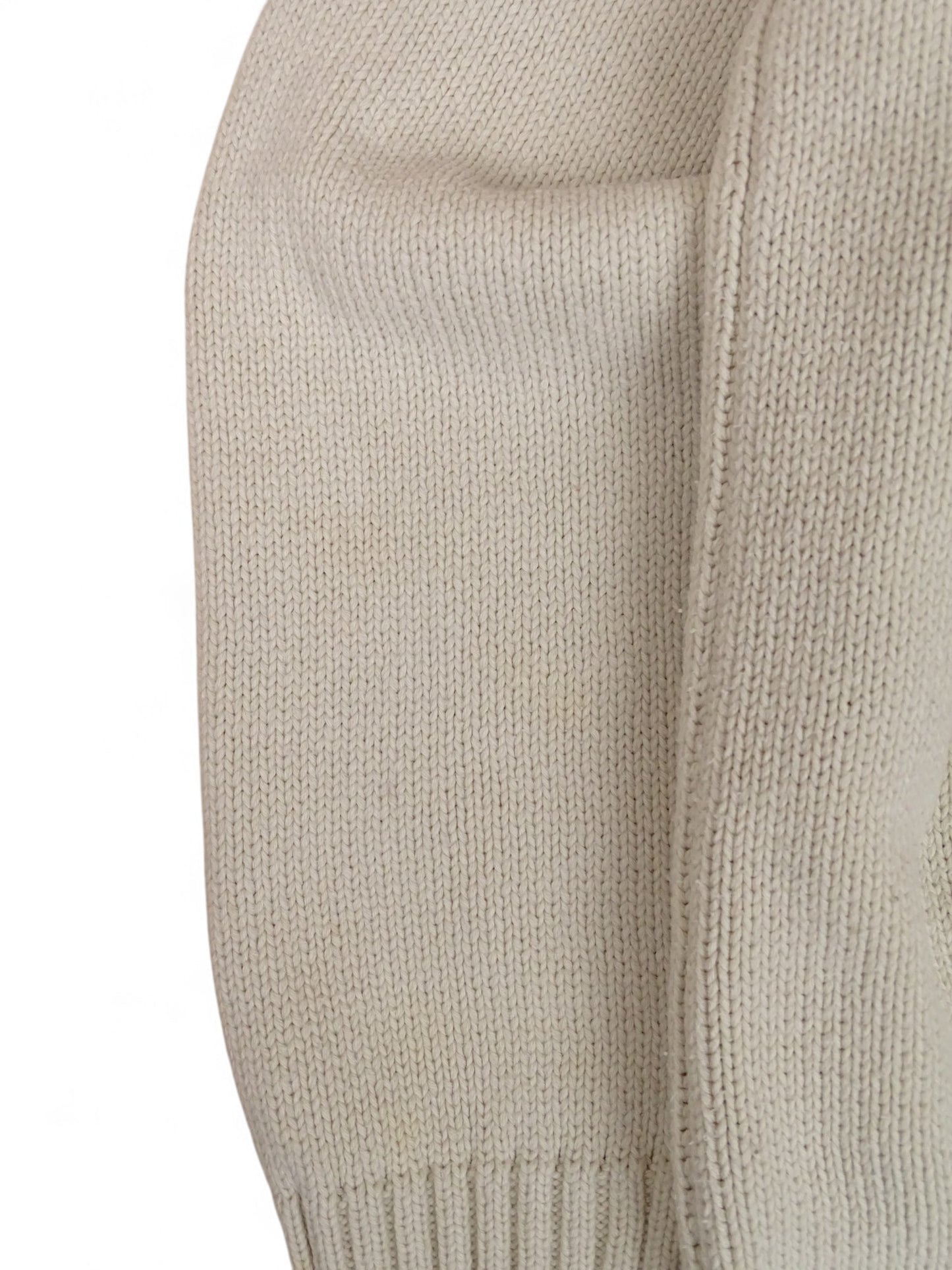 Burberry Pull Rayures Beige/Bleu Marine XL