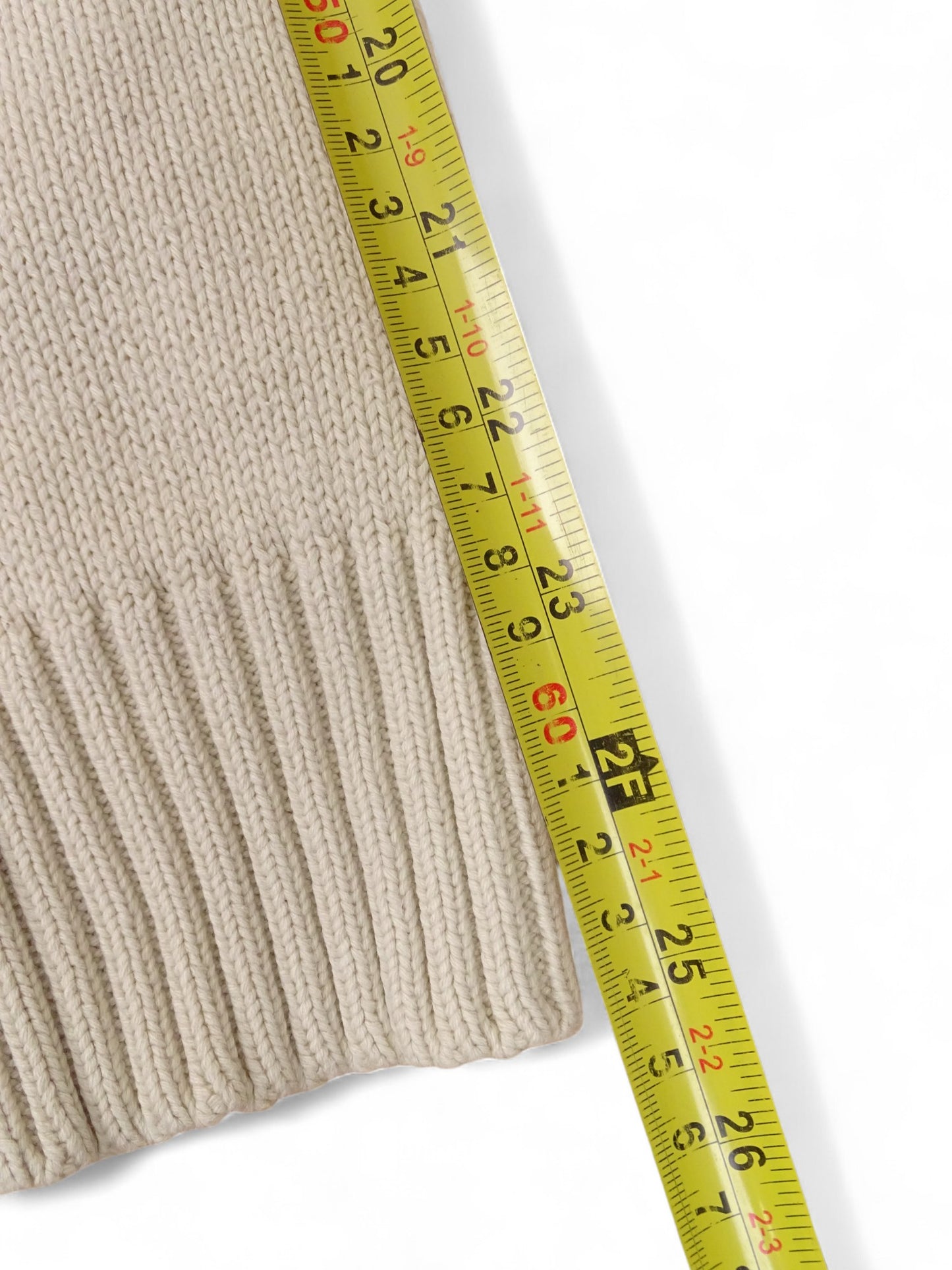 Burberry Pull Rayures Beige/Bleu Marine XL