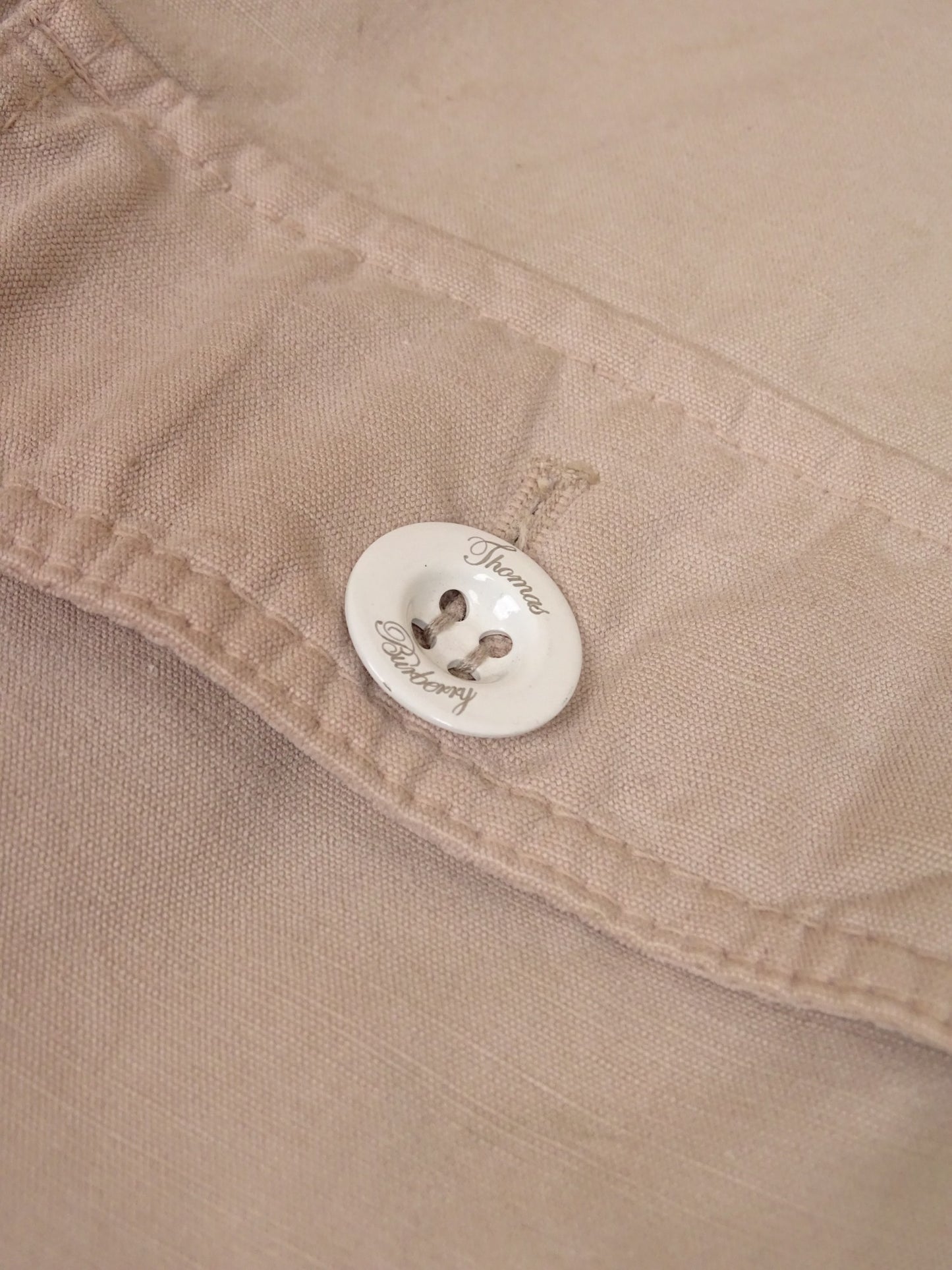 Burberry Veste Harrigton Beige L Homme