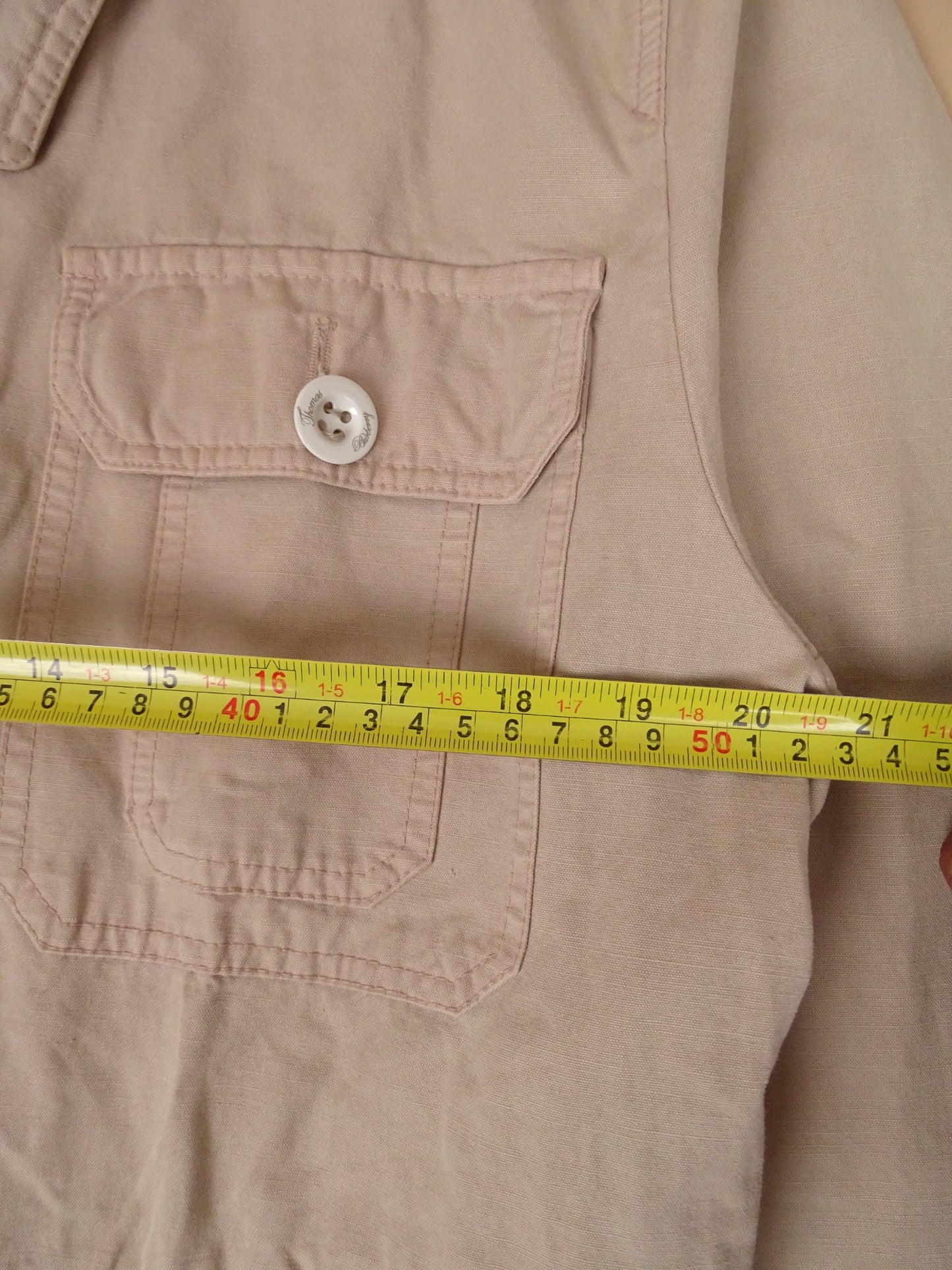 Burberry Veste Harrigton Beige L Homme