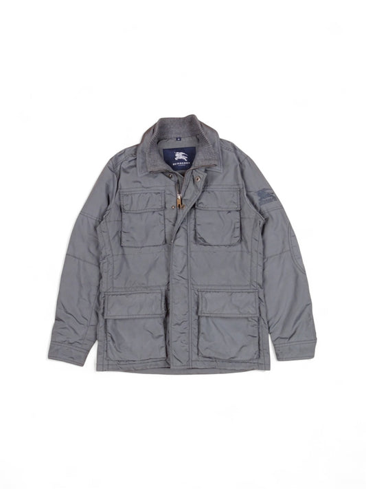 Manteau Burberry Gris M Poches