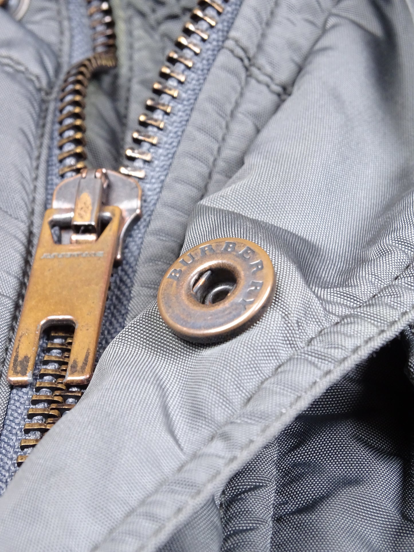 Manteau Burberry Gris M Poches