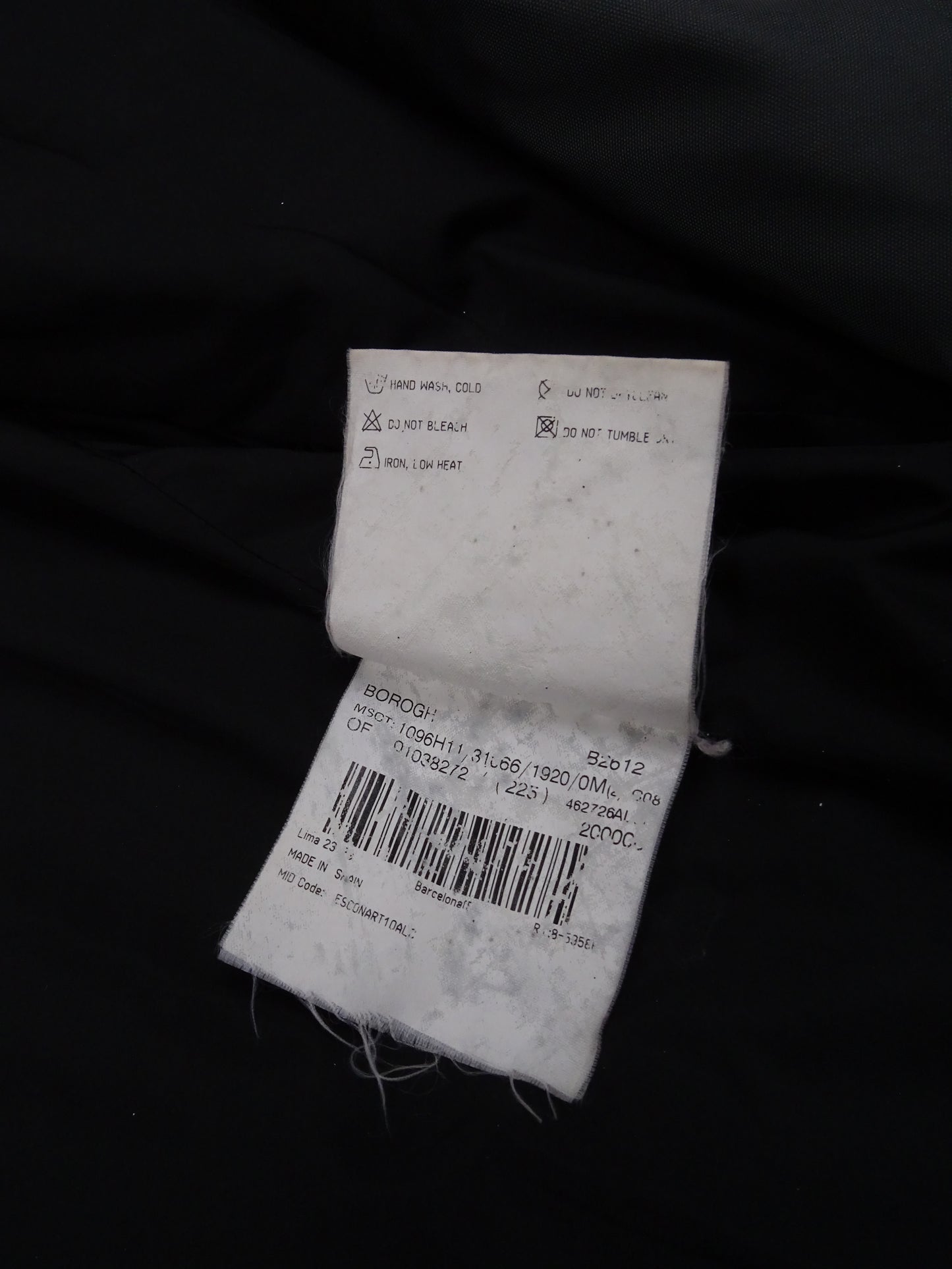 Manteau Burberry Gris M Poches