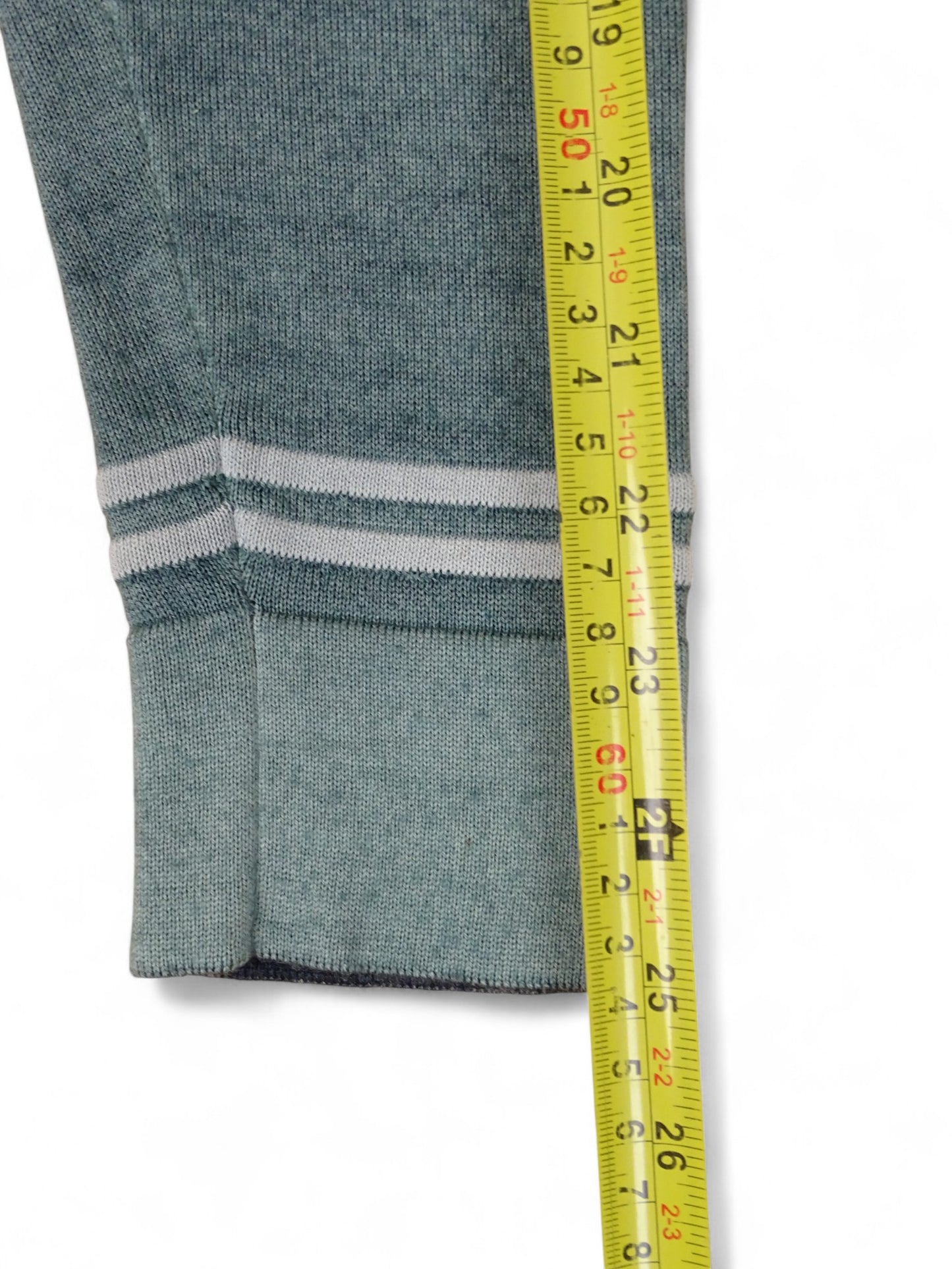 Stone Island Pull Laine Bleu Turquoise S Homme