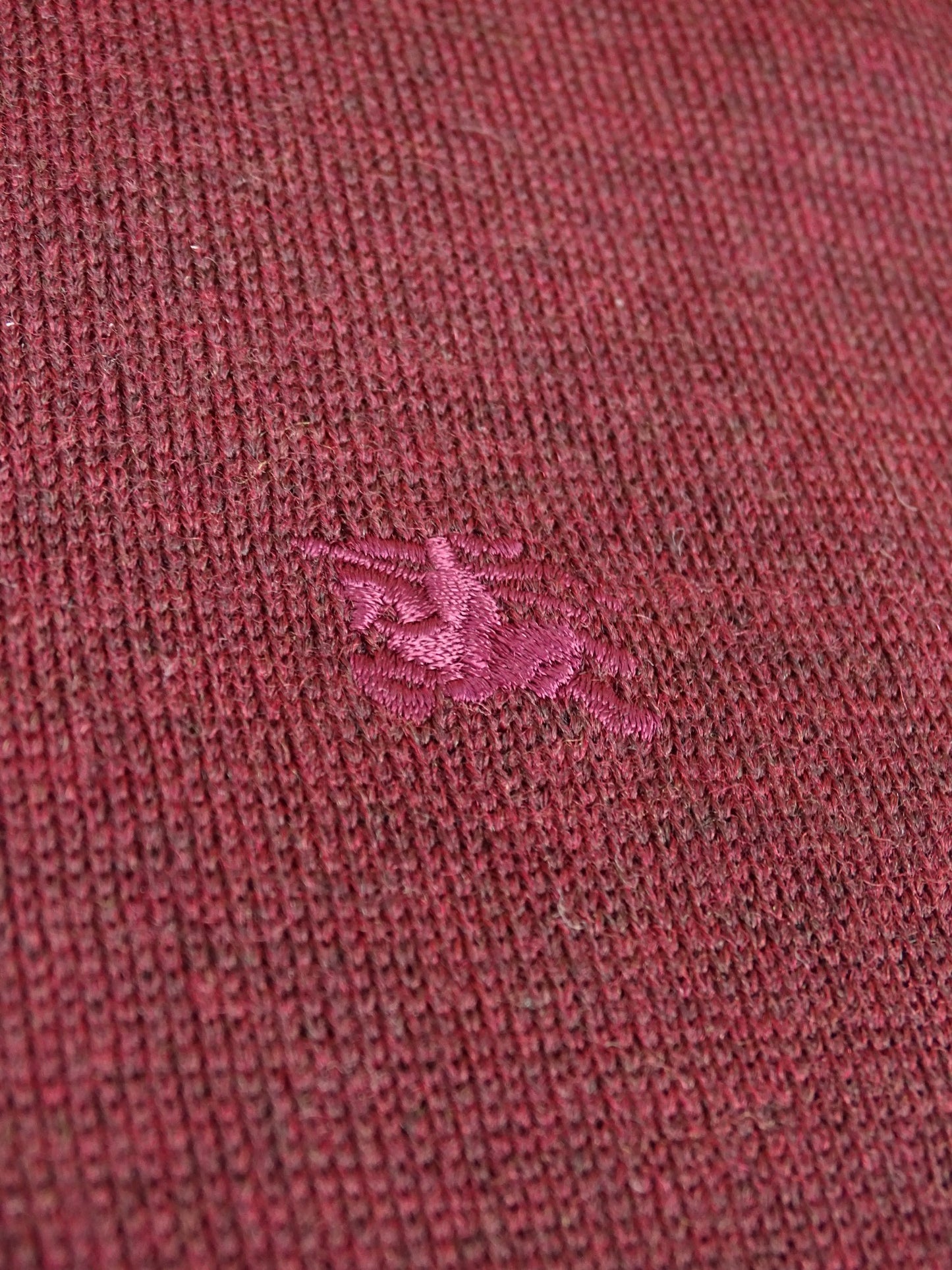 Burberry Cardigan Bordeaux L Homme 60% Laine